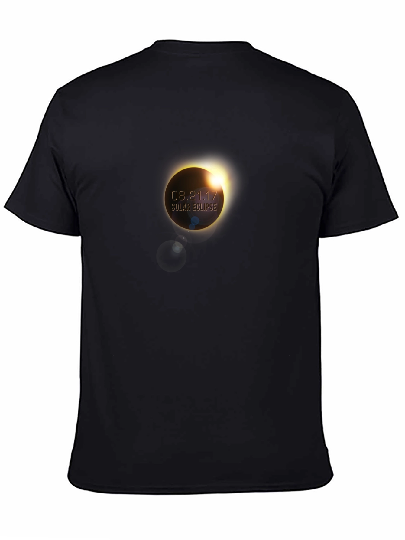 Solar Eclipse 08.21.17 Black T-Shirt