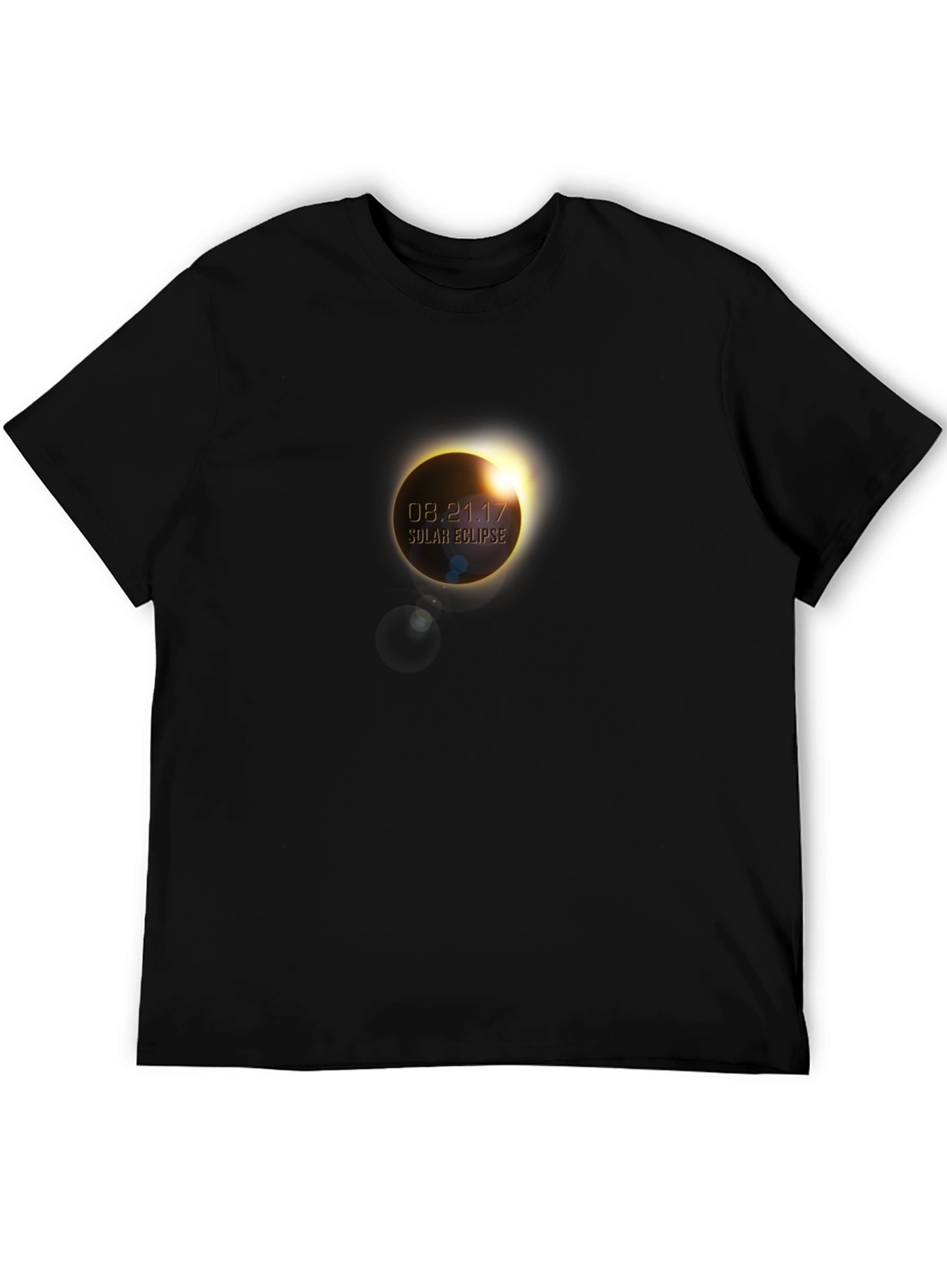 Solar Eclipse 08.21.17 Black T-Shirt