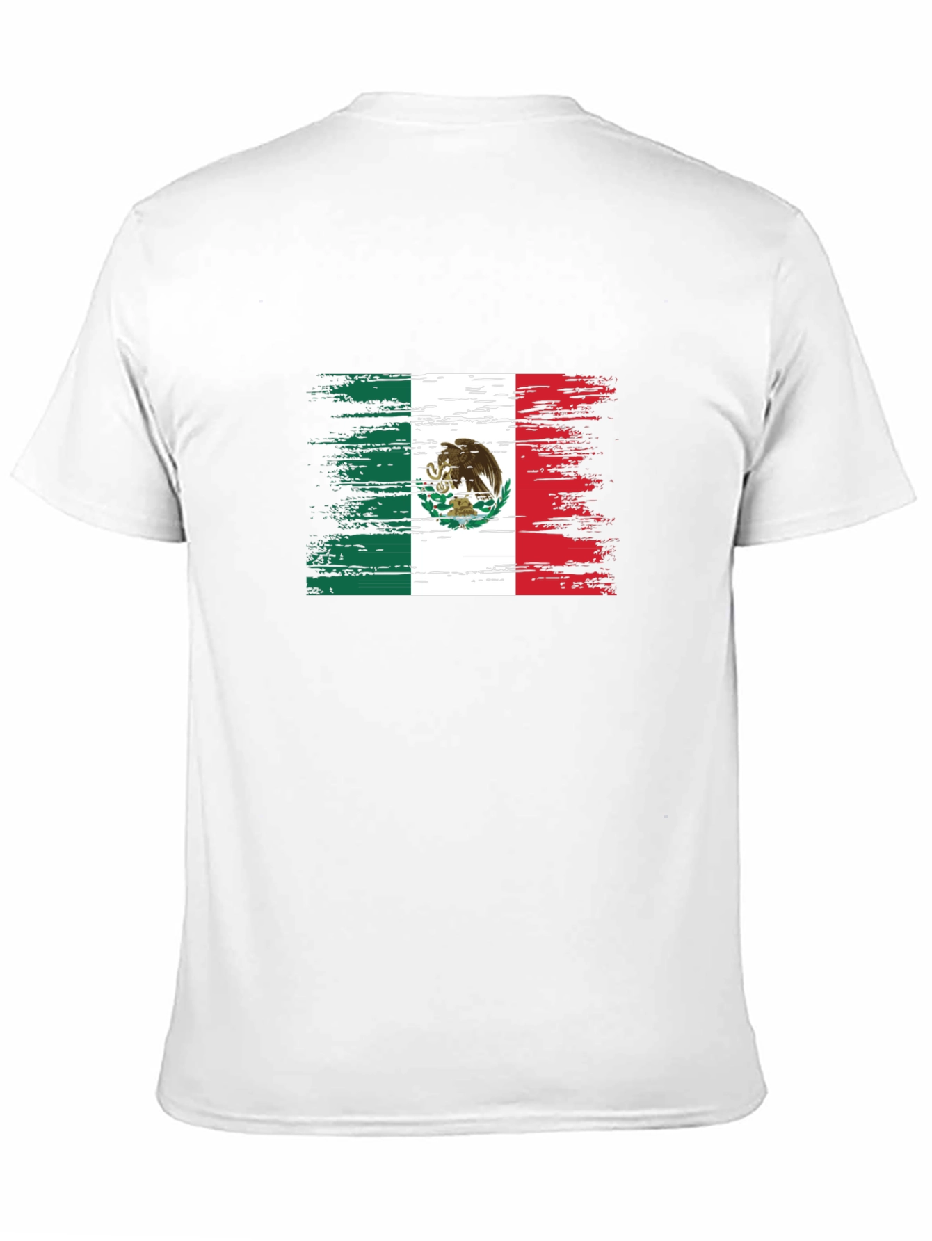 Mexico Flag T-Shirt - Distressed Graphic Tee