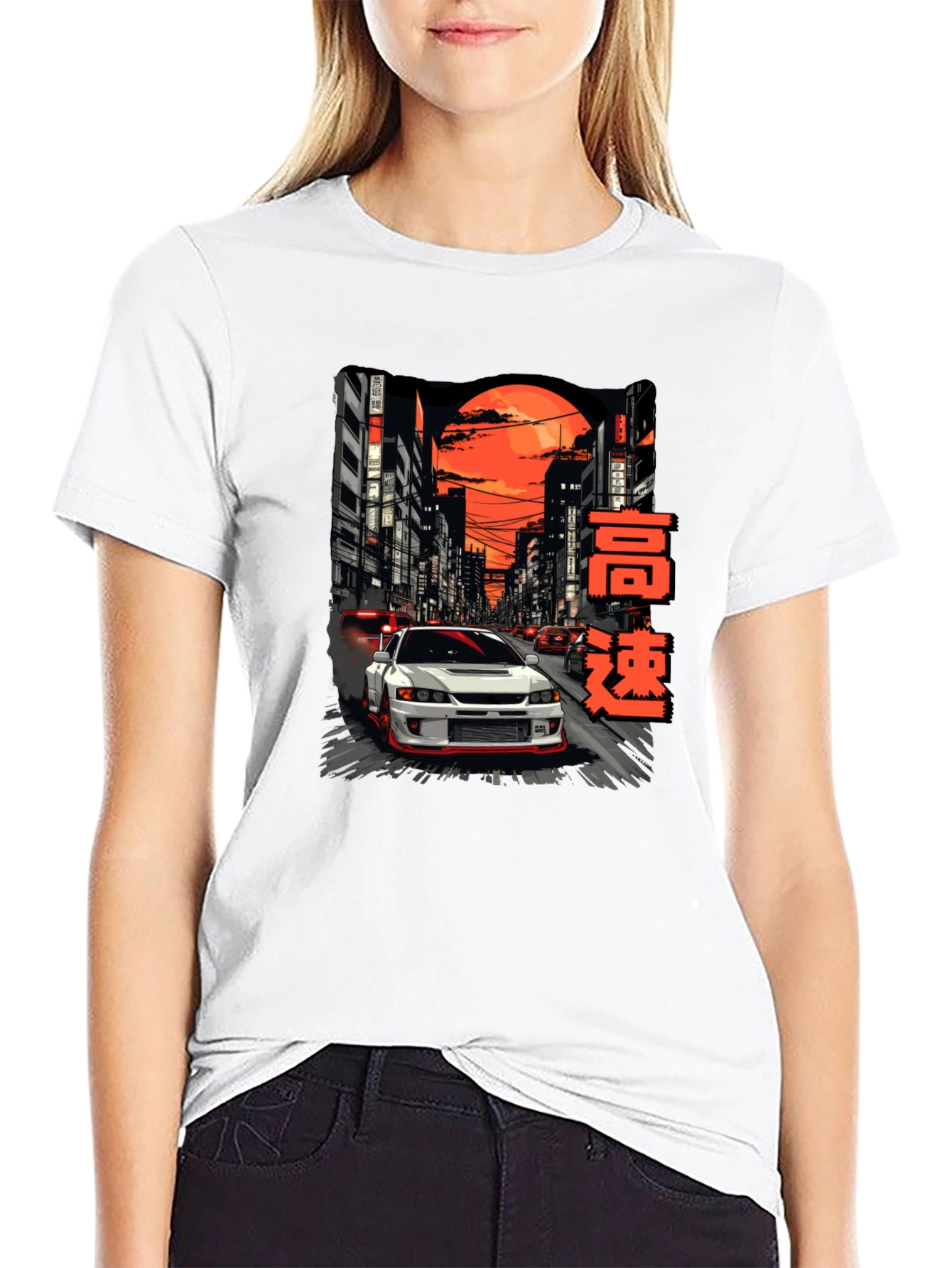 High Speed Car Graphic Tee