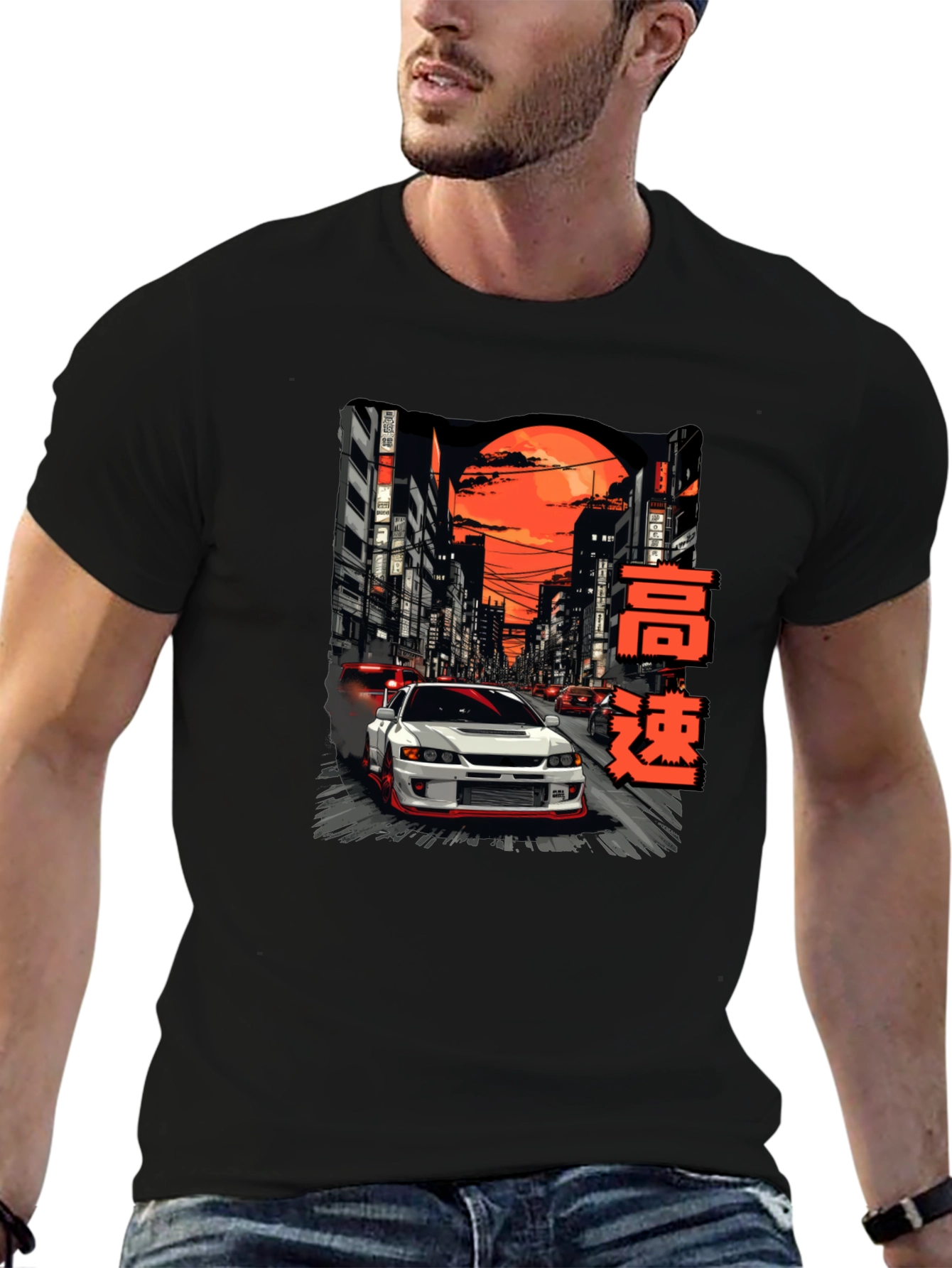 High Speed Car Graphic Tee