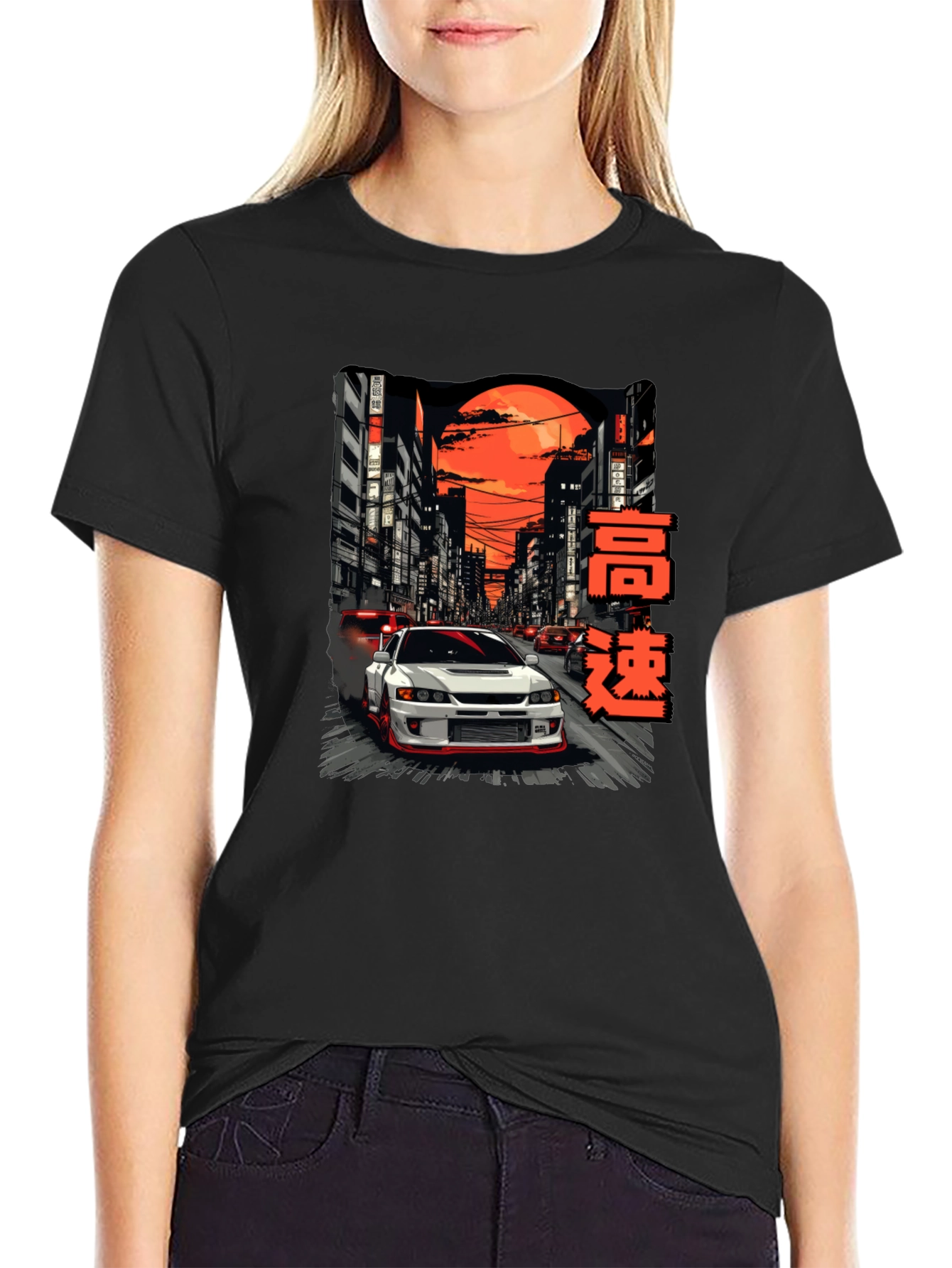 High Speed Car Graphic Tee