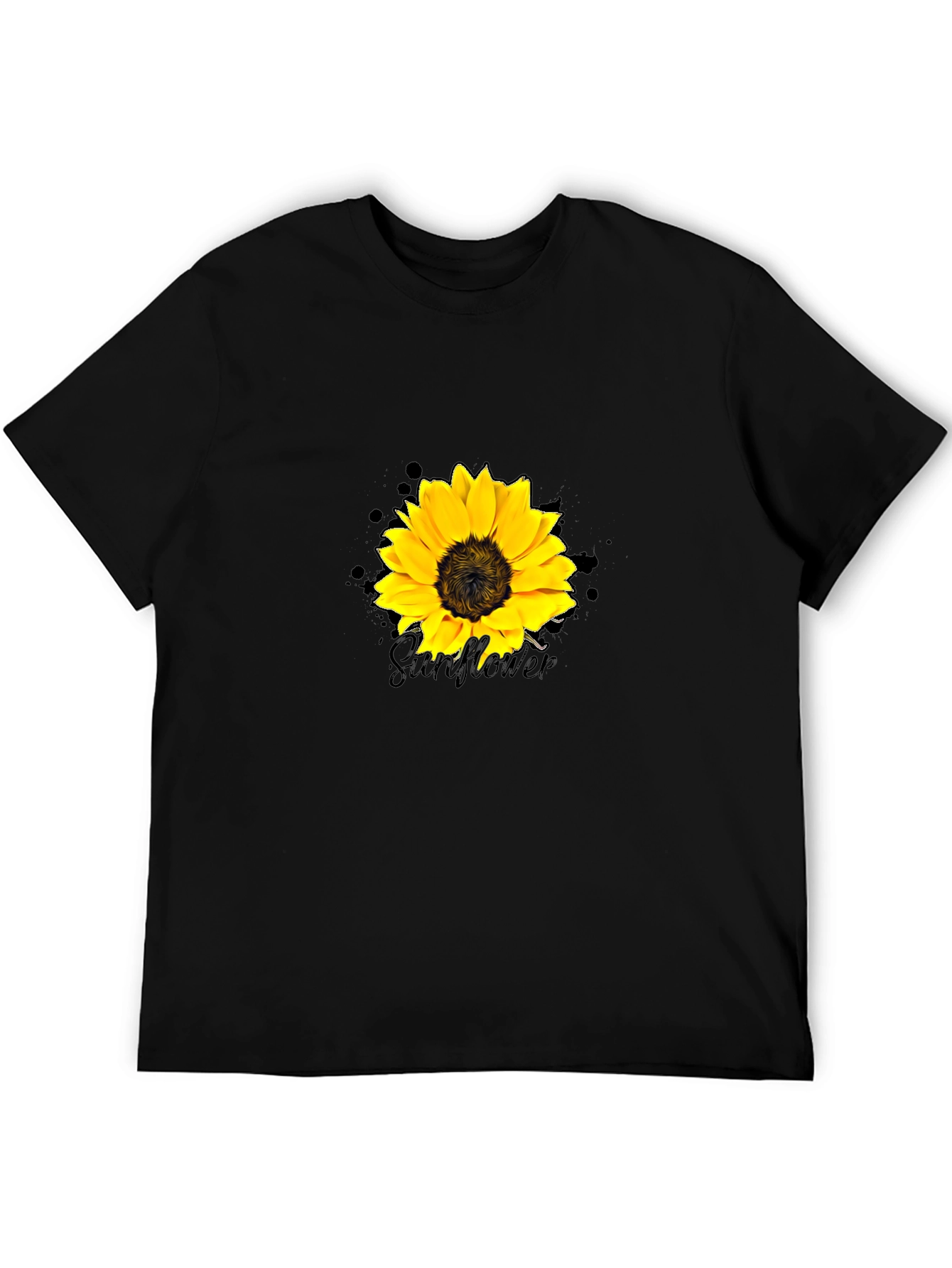 Sunflower Graphic Tee - Trendy Casual Wear
