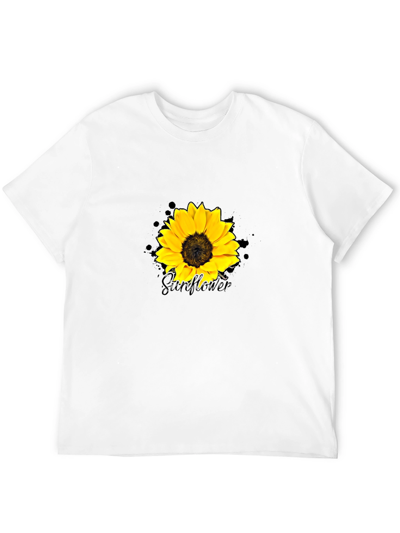 Sunflower Graphic Tee - Trendy Casual Wear