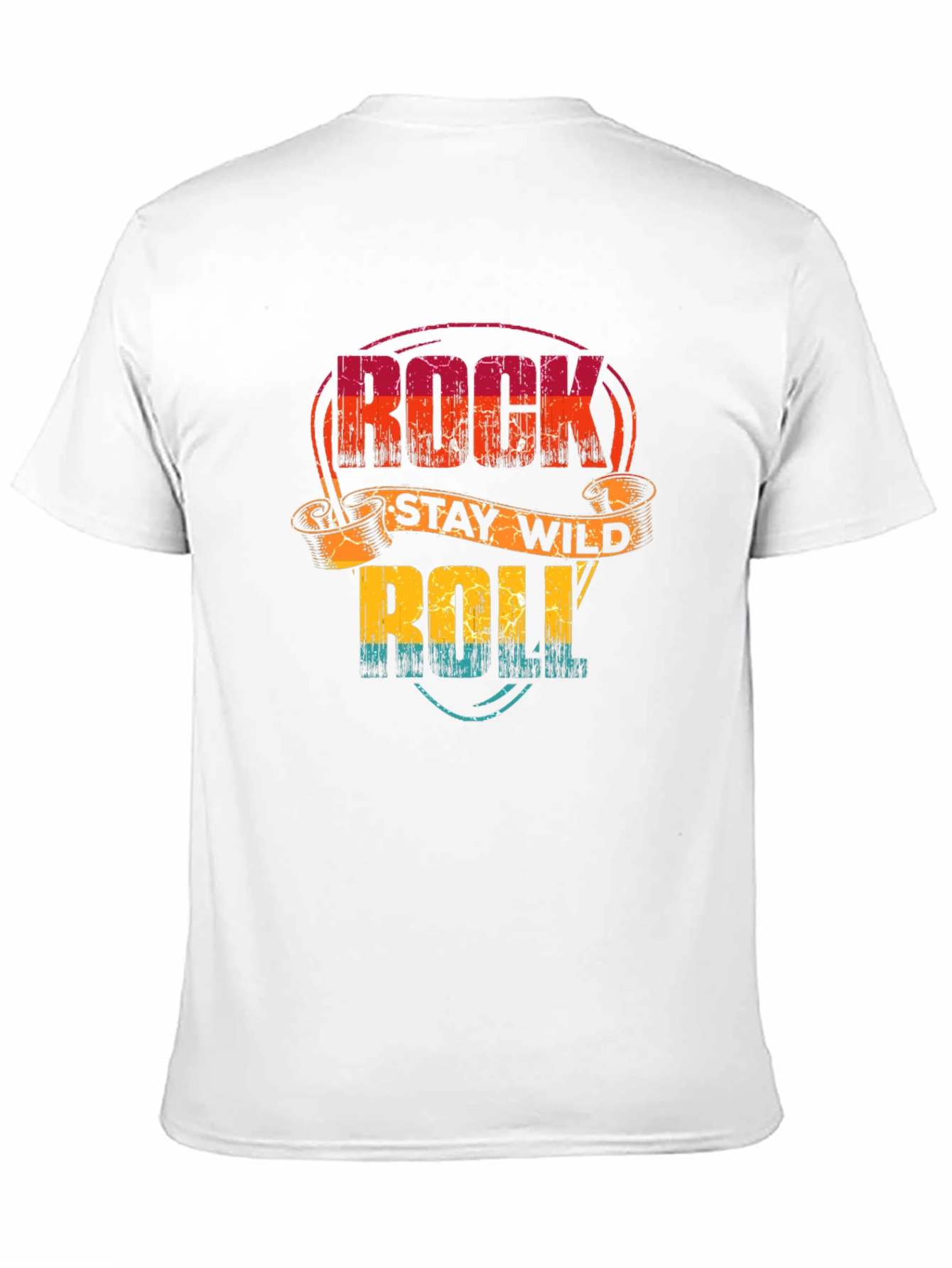 Rock Stay Wild Roll Graphic Tee