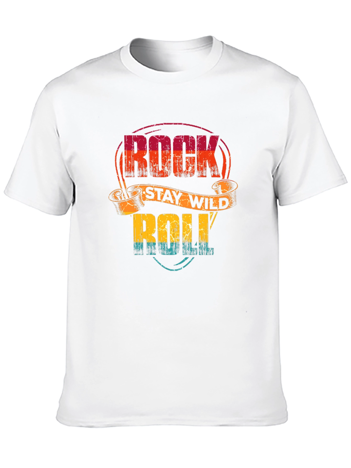 Rock Stay Wild Roll Graphic Tee