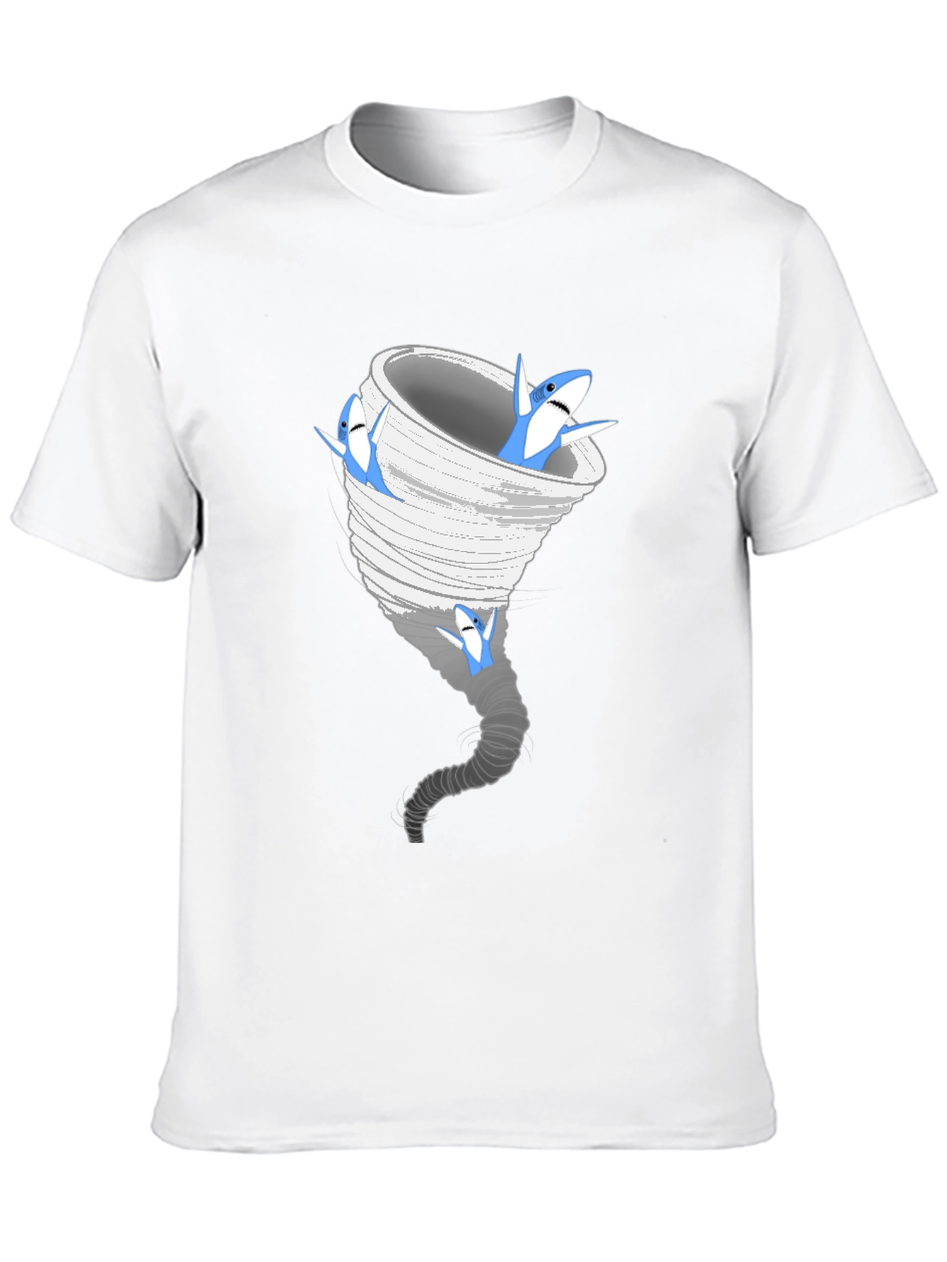 Sharknado T-Shirt - Funny Tornado Graphic Tee