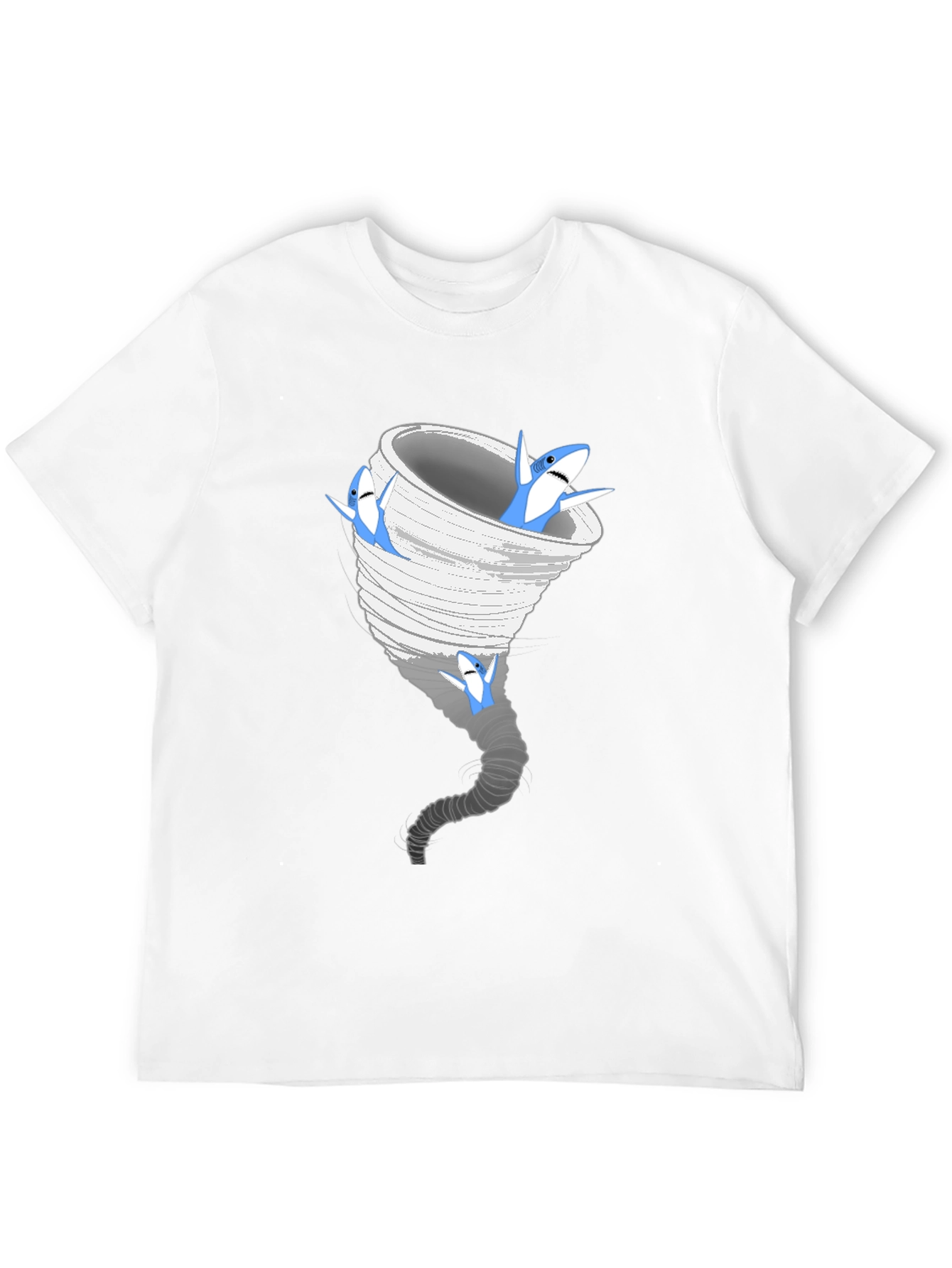 Sharknado T-Shirt - Funny Tornado Graphic Tee