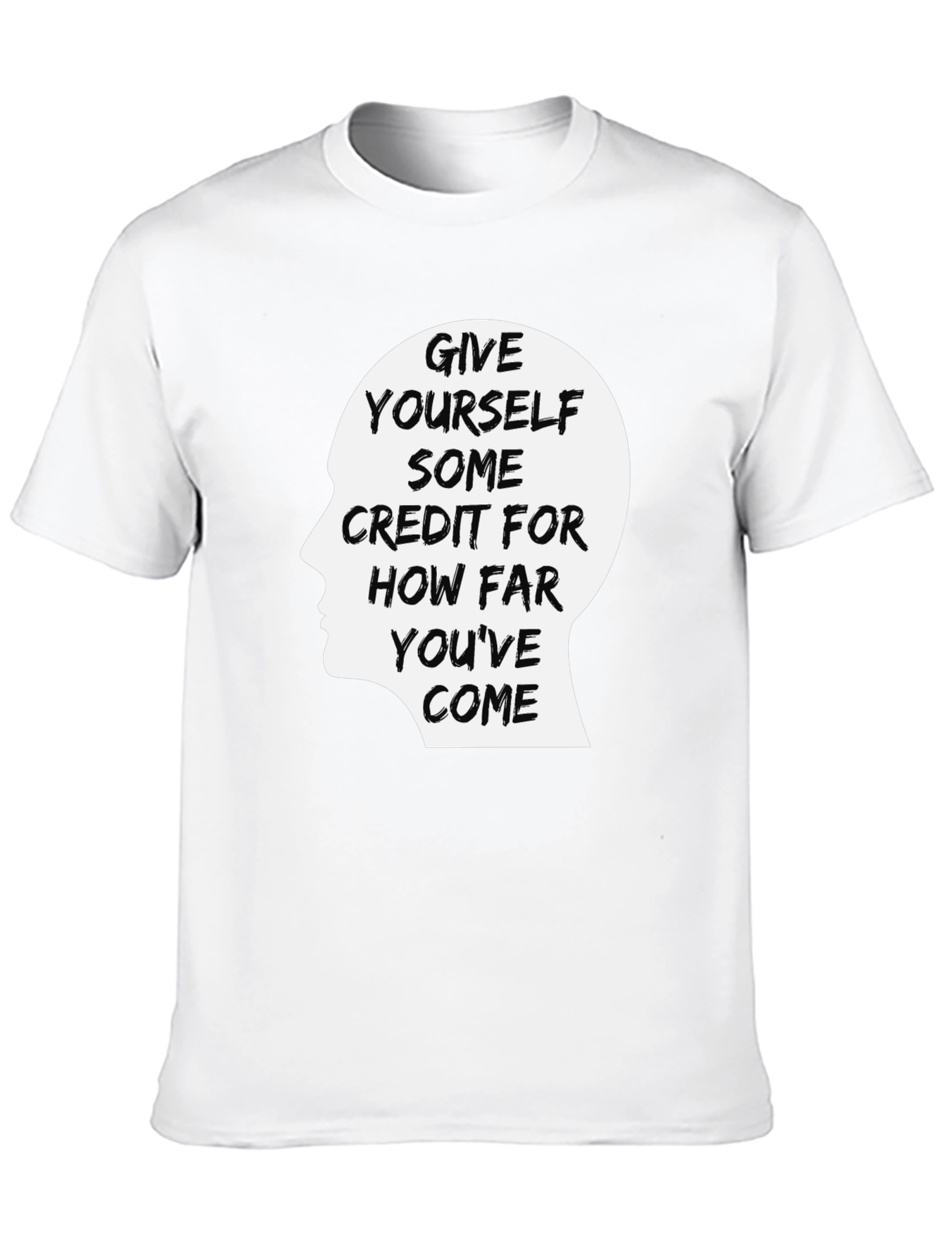 Motivational Graphic Tee - Give Yourself Some Credit