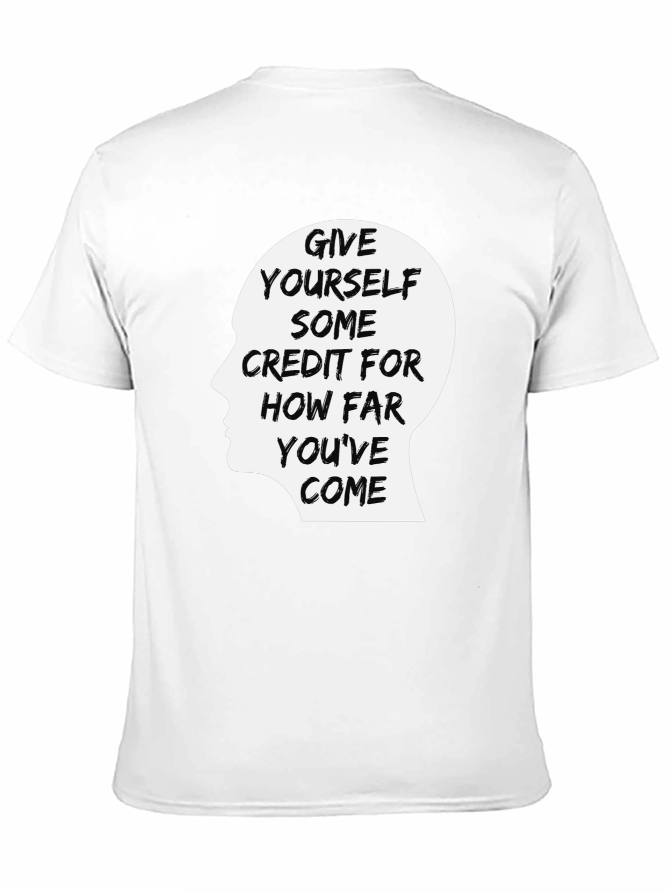 Motivational Graphic Tee - Give Yourself Some Credit
