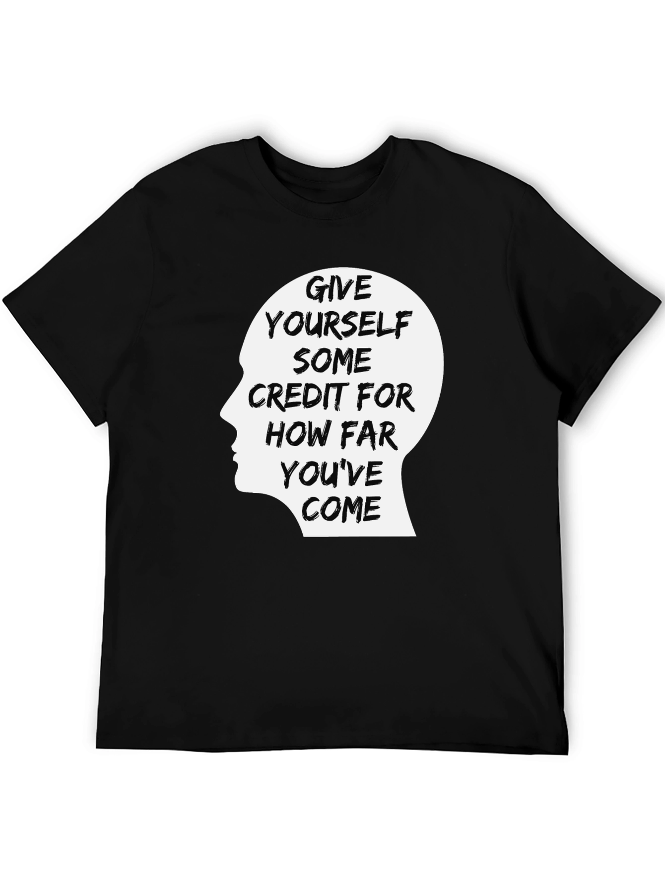Motivational Graphic Tee - Give Yourself Some Credit
