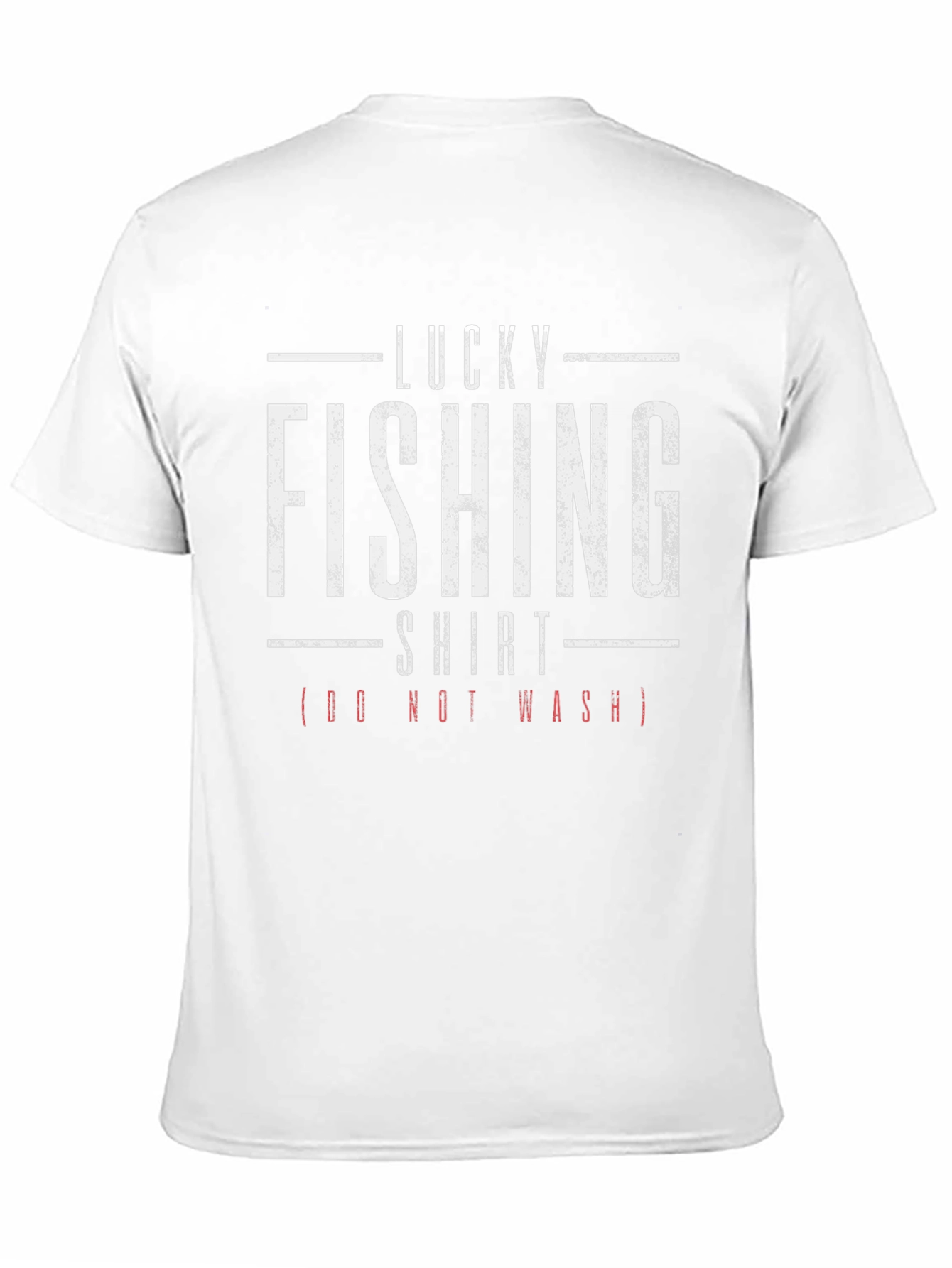 Lucky Fishing Shirt - Novelty Graphic Tee