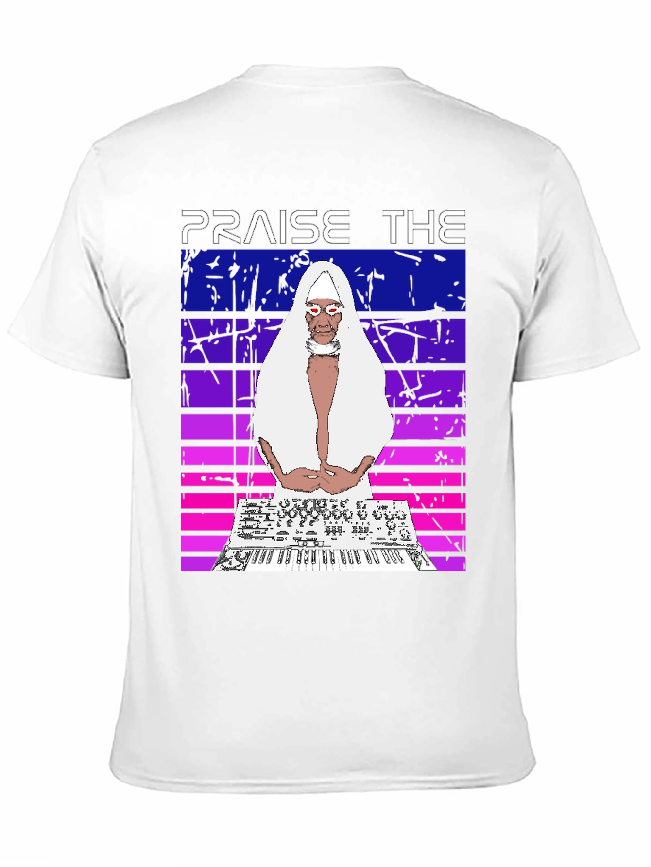 Praise The Synth Black T-Shirt