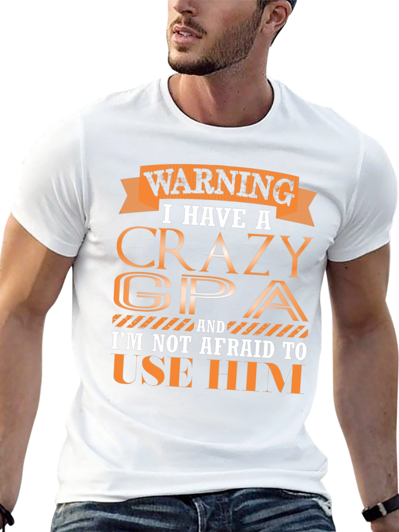Crazy GPA T-Shirt - Funny Grandpa Gift