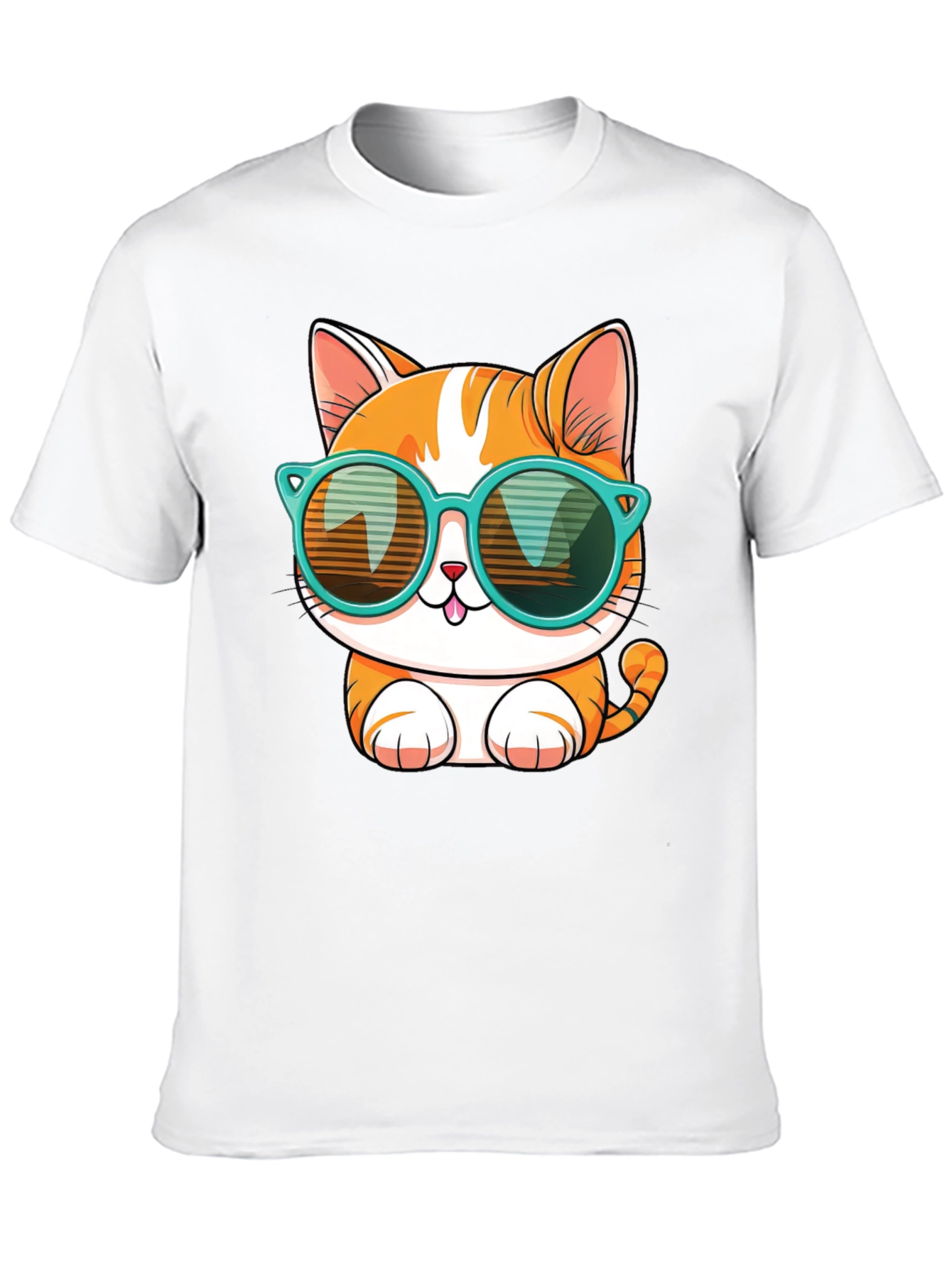 Cool Cat Graphic Tee