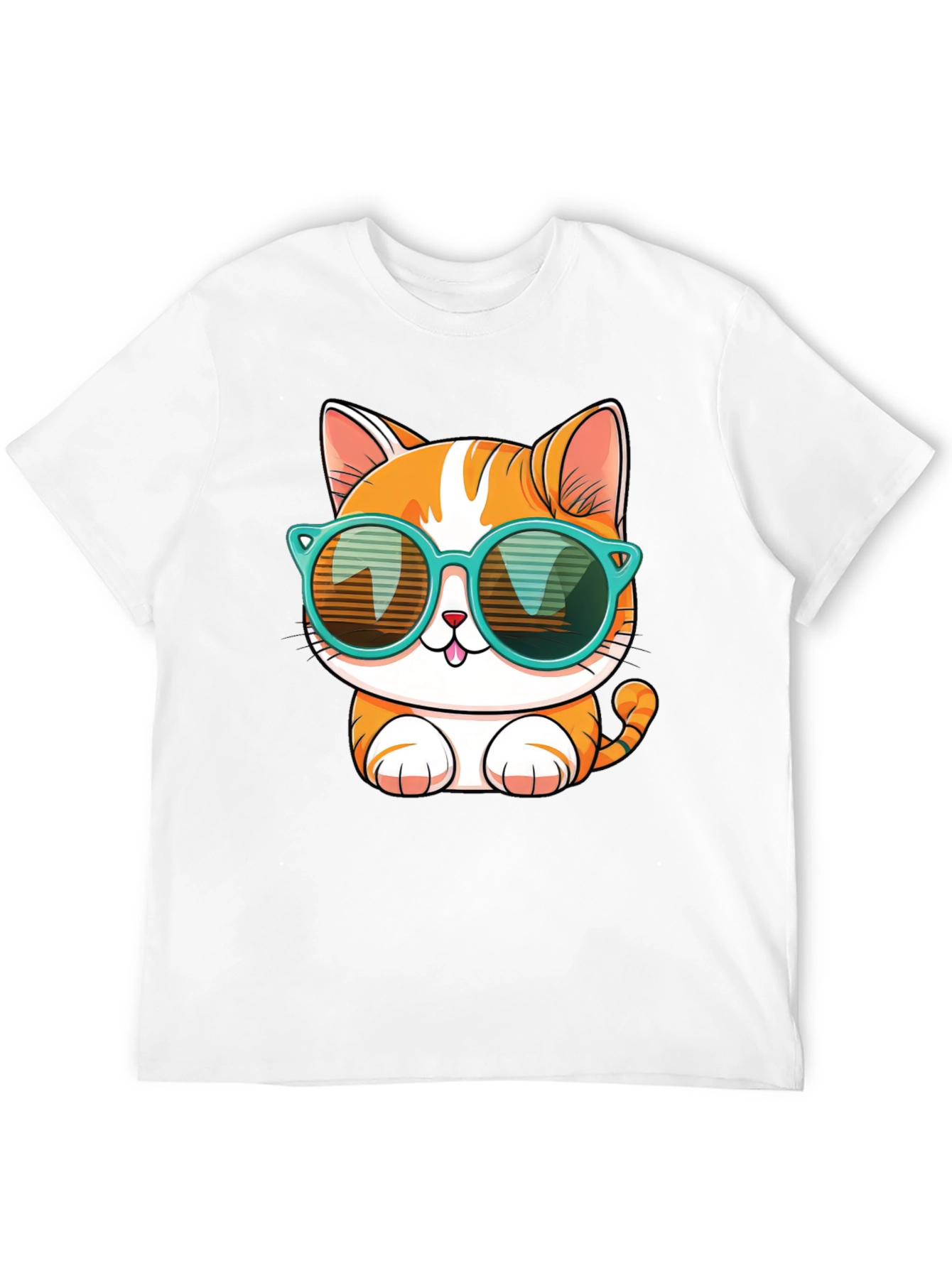 Cool Cat Graphic Tee