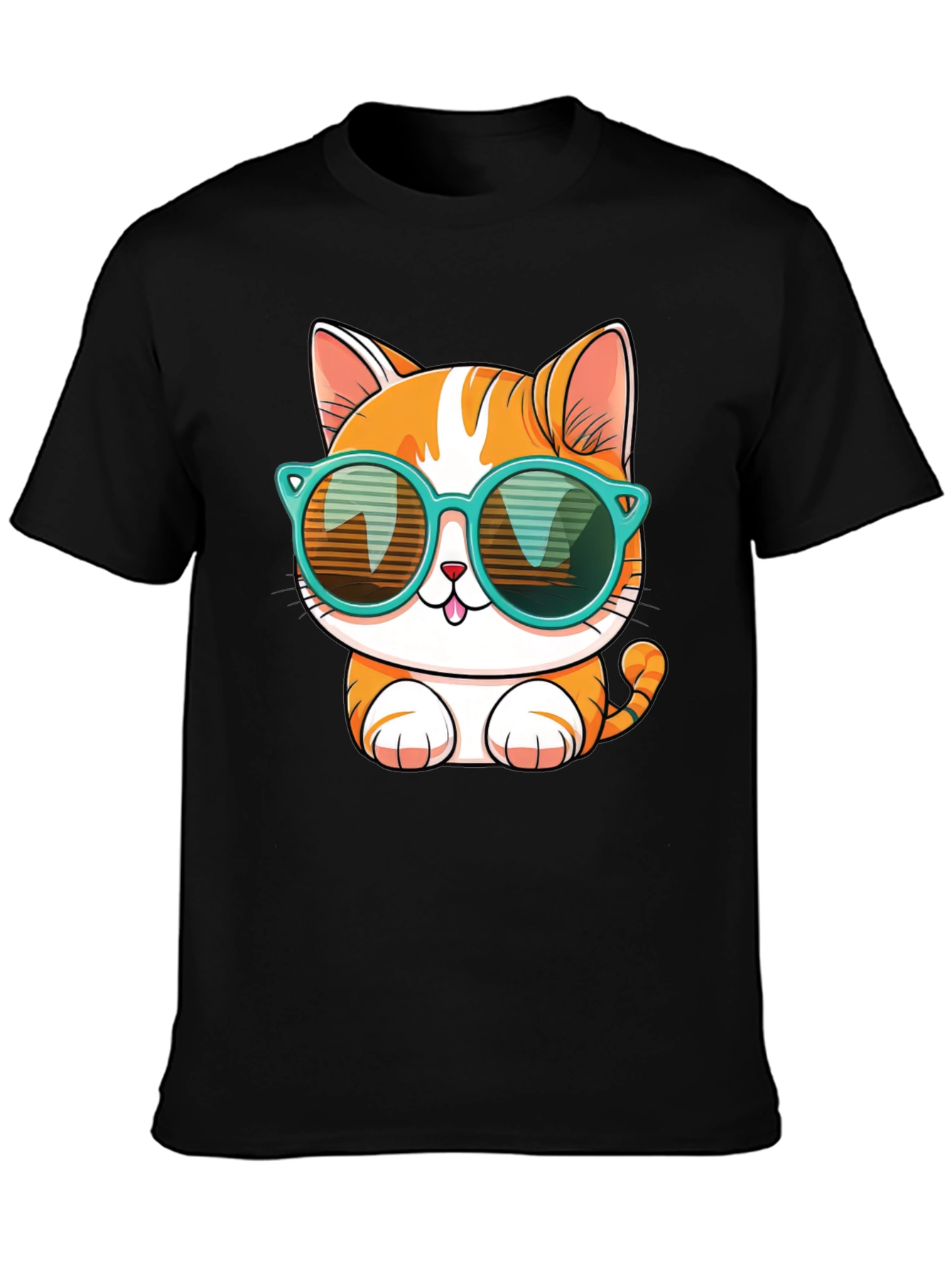 Cool Cat Graphic Tee