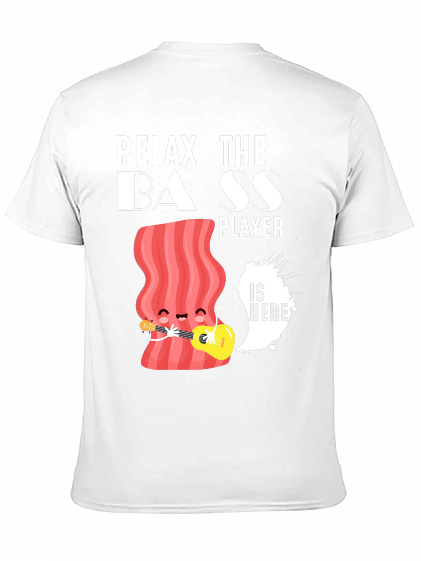 Relax The Bass Player Funny Graphic T-Shirt