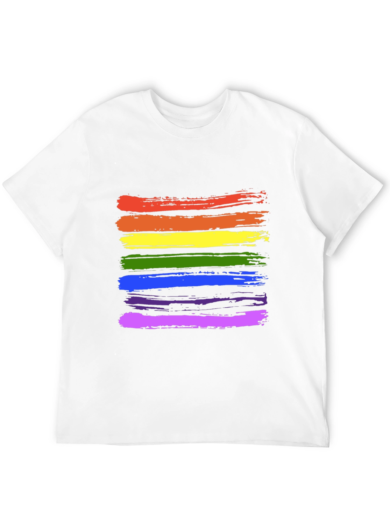 Rainbow Pride Brushstroke T-Shirt