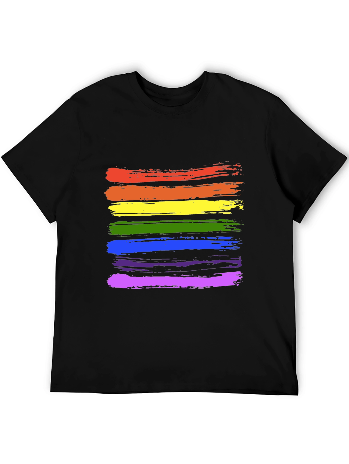 Rainbow Pride Brushstroke T-Shirt
