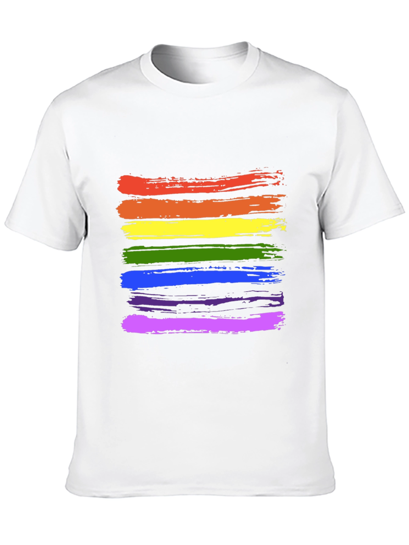 Rainbow Pride Brushstroke T-Shirt