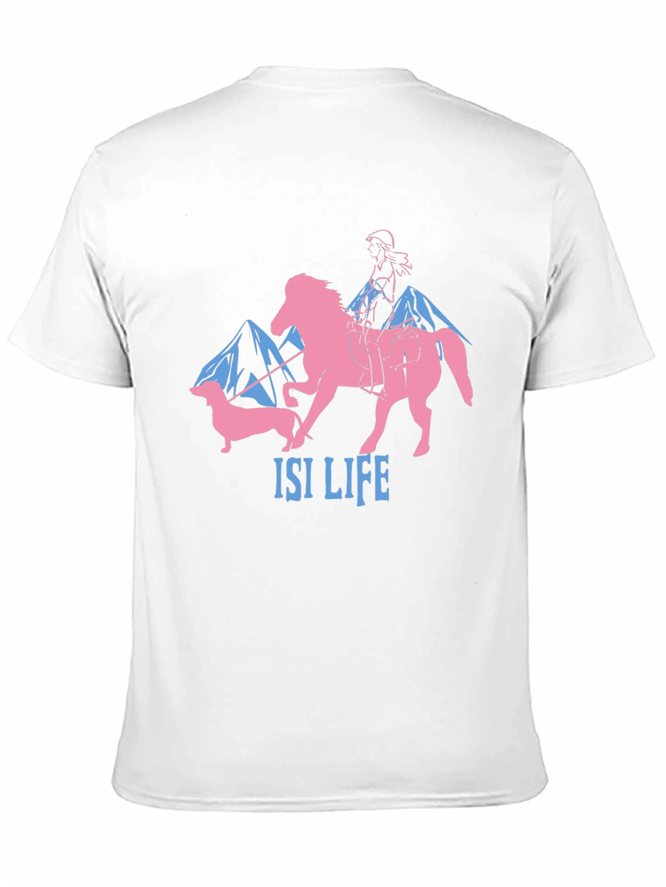 Equestrian & Dachshund Graphic Tee