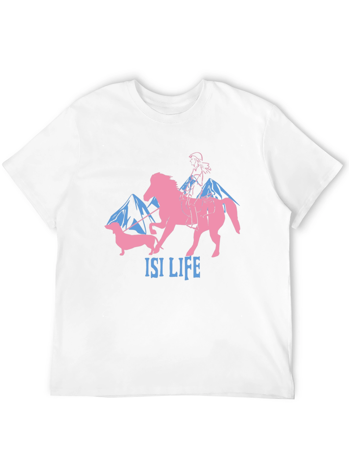 Equestrian & Dachshund Graphic Tee