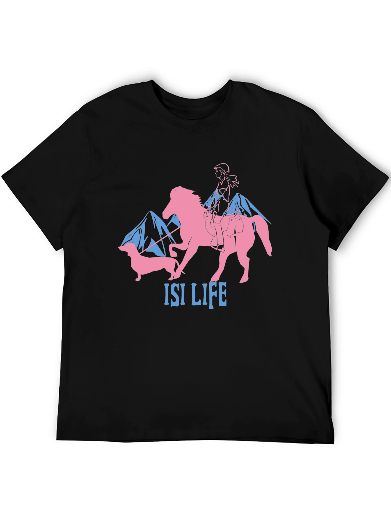 Equestrian & Dachshund Graphic Tee