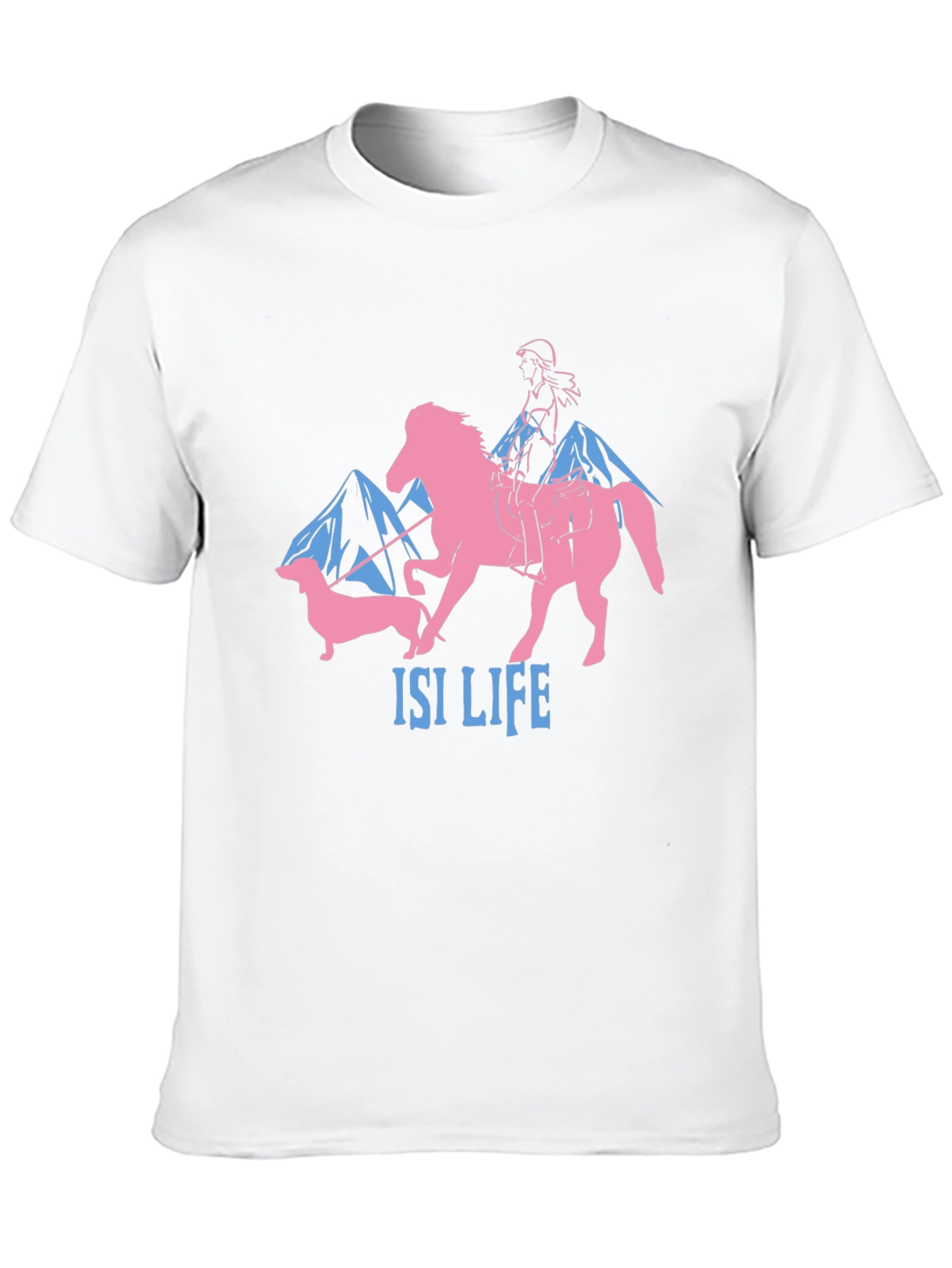 Equestrian & Dachshund Graphic Tee