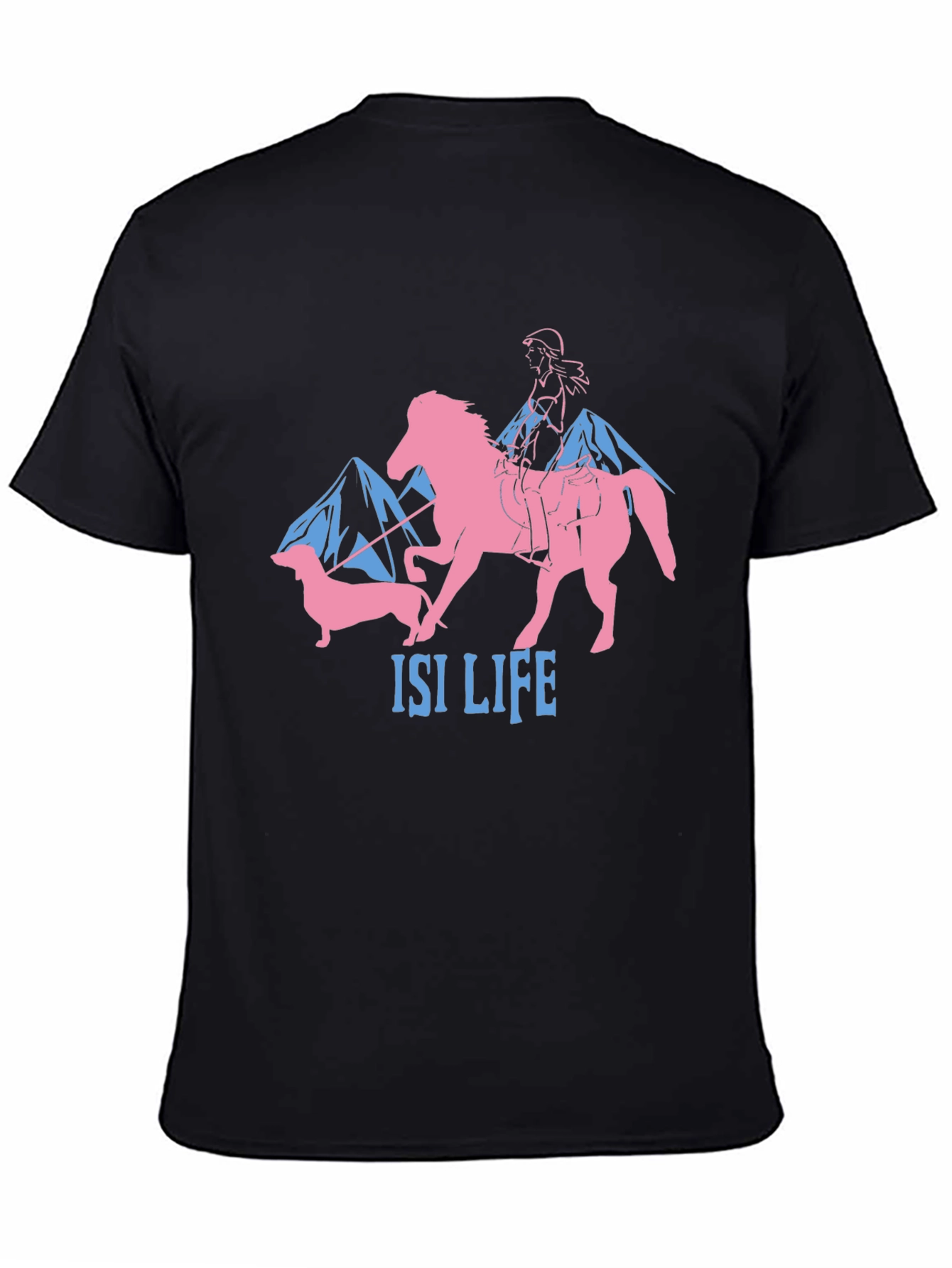 Equestrian & Dachshund Graphic Tee