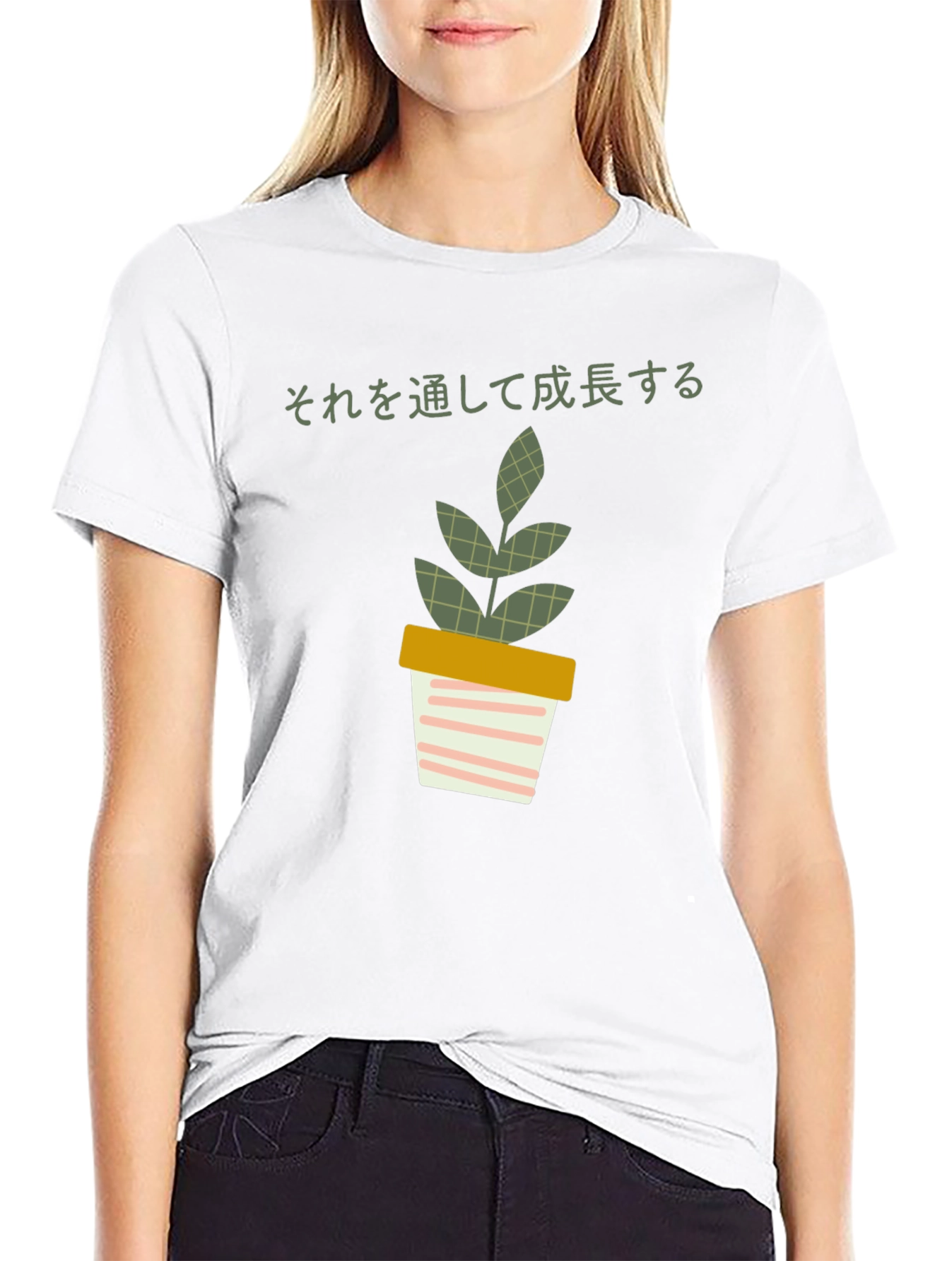 Stylish Plant Graphic Tee