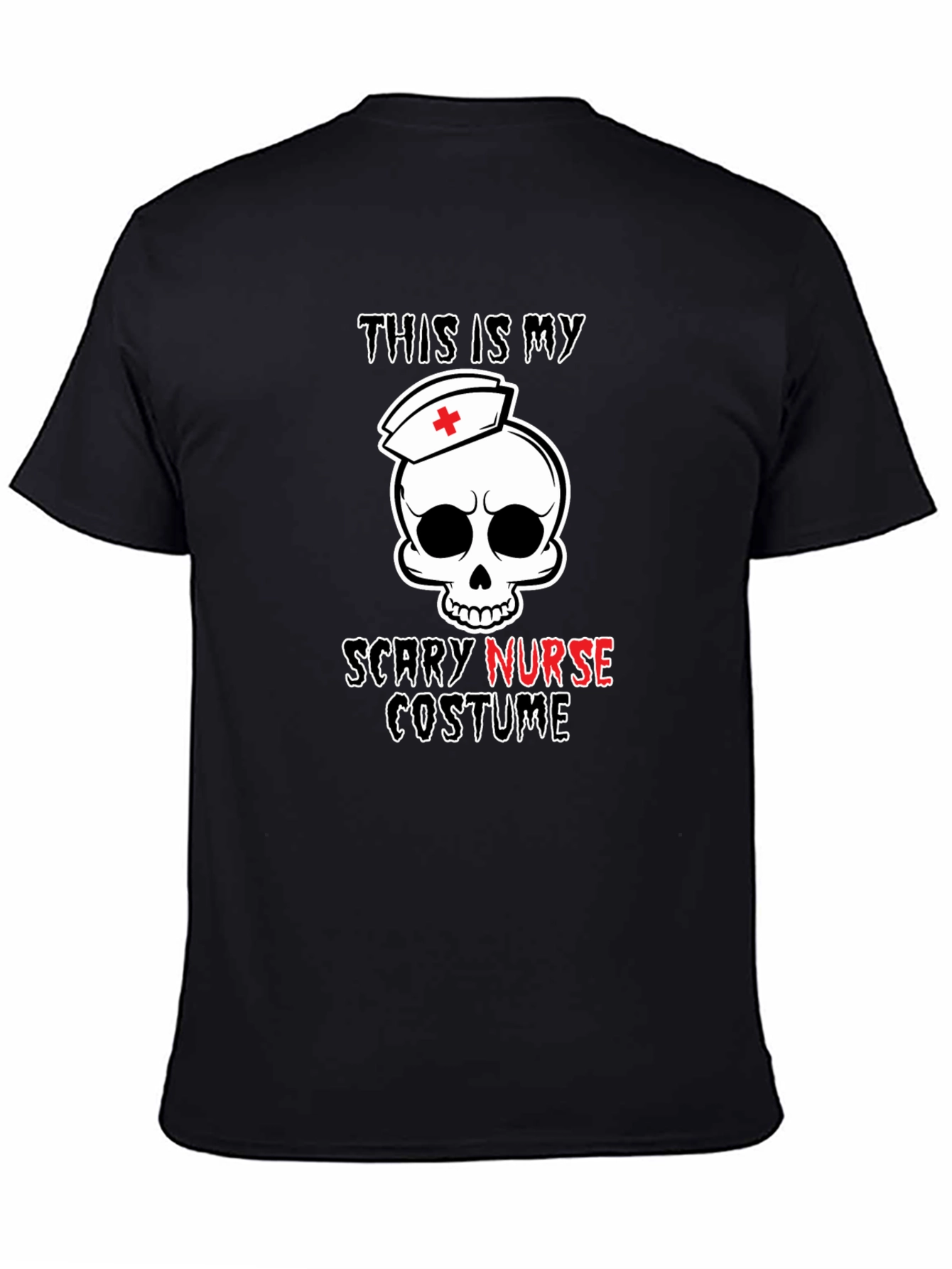 Scary Nurse Costume T-Shirt - Halloween Tee