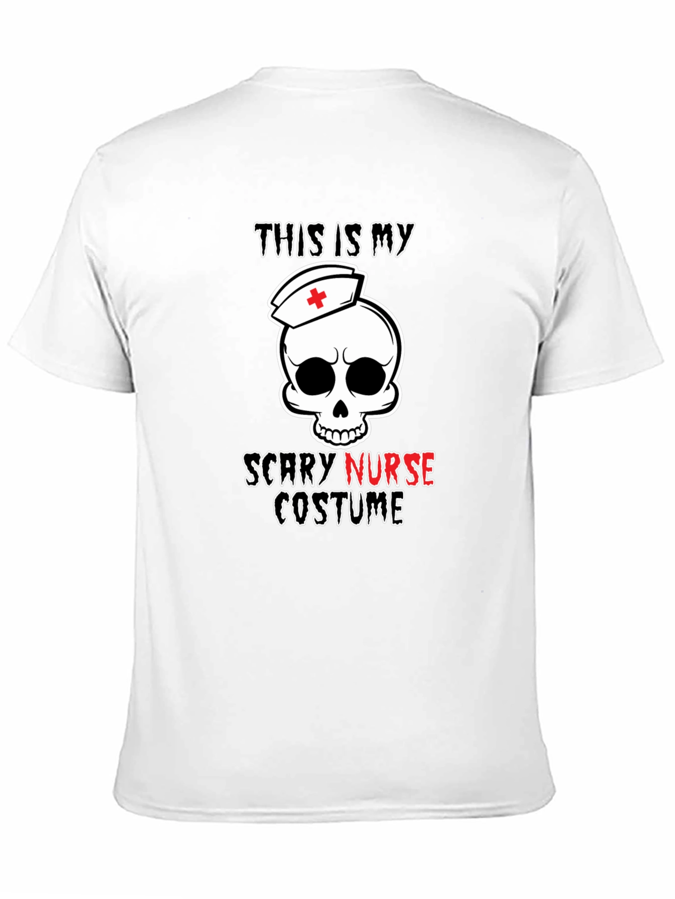 Scary Nurse Costume T-Shirt - Halloween Tee