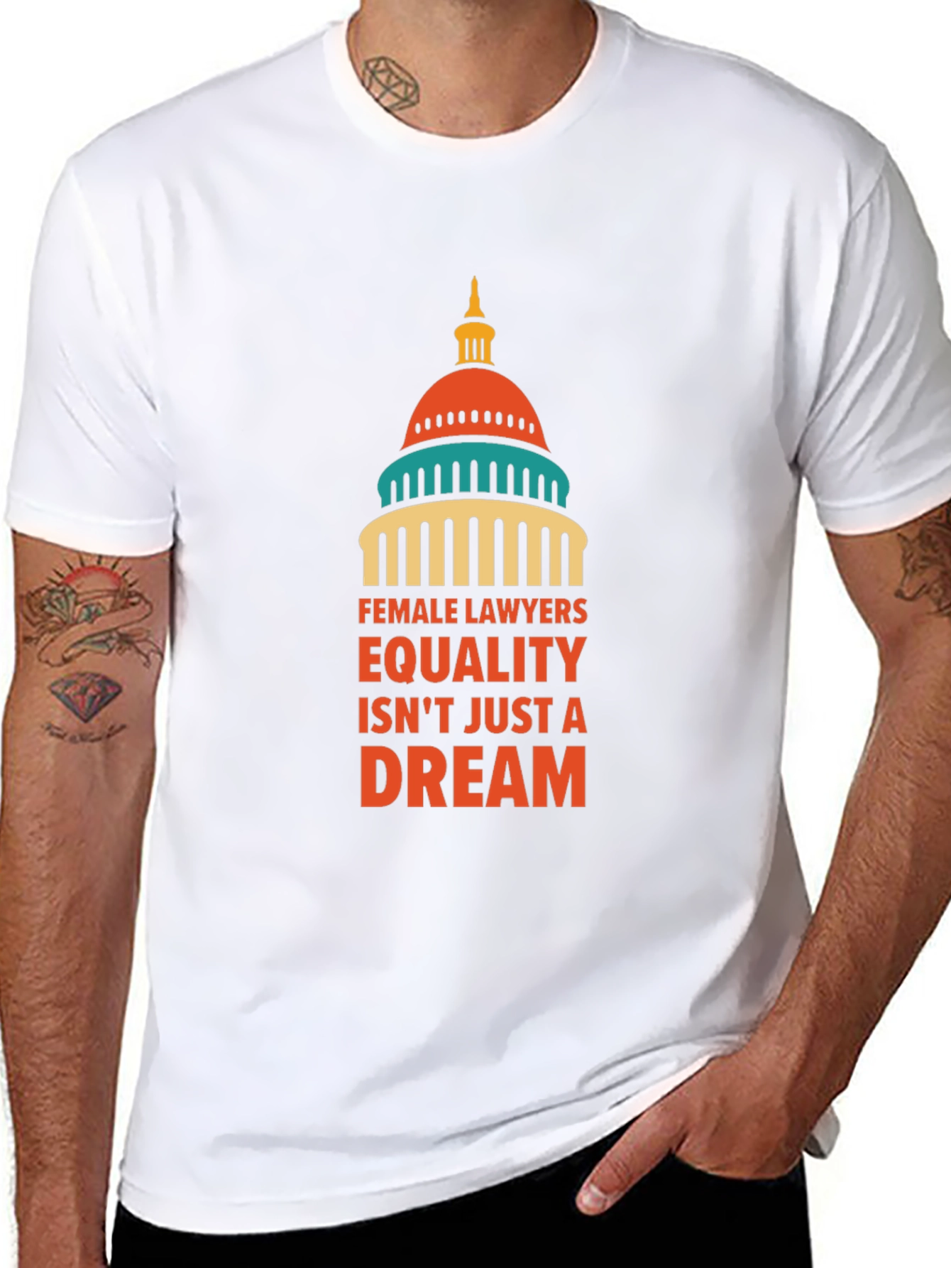 Female Lawyers Equality T-Shirt - Dream Edition