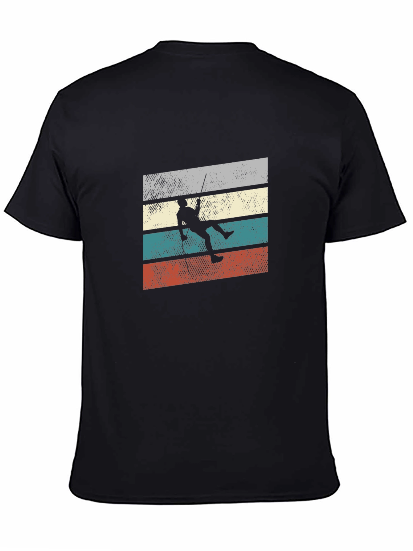 Retro Climber T-Shirt - Black