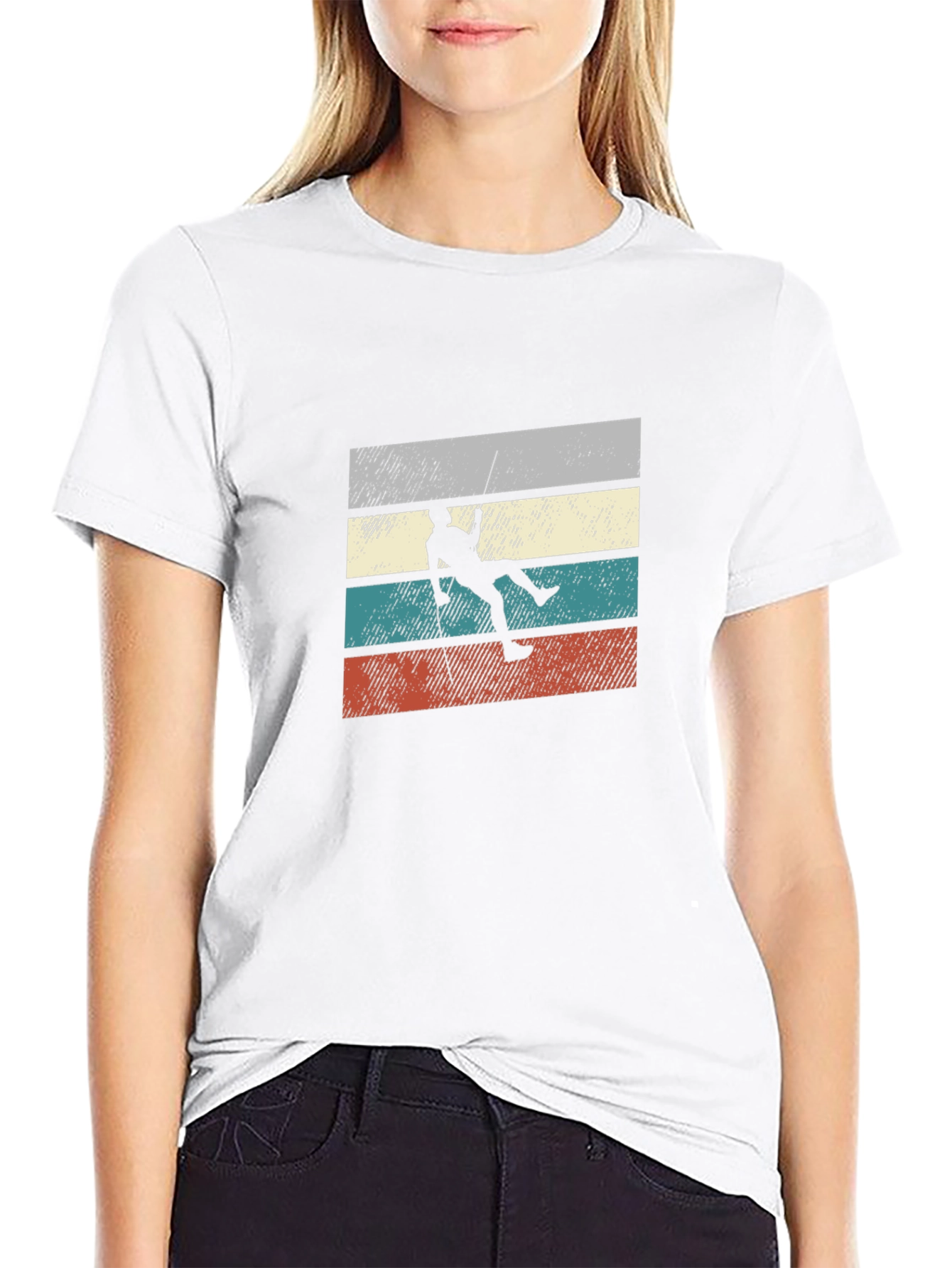 Retro Climber T-Shirt - Black