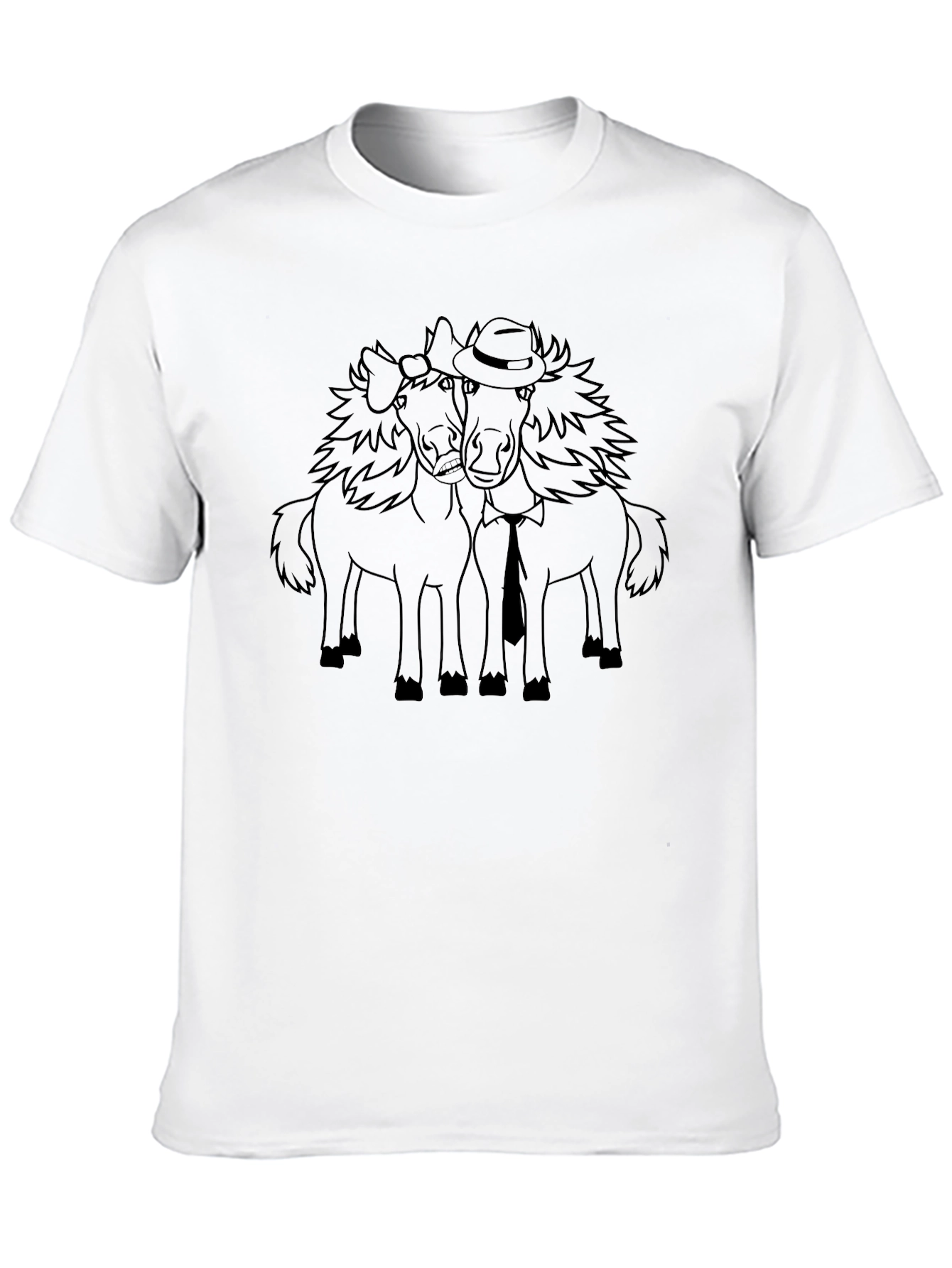 Horse Lovers T-Shirt Funny Equine Tee