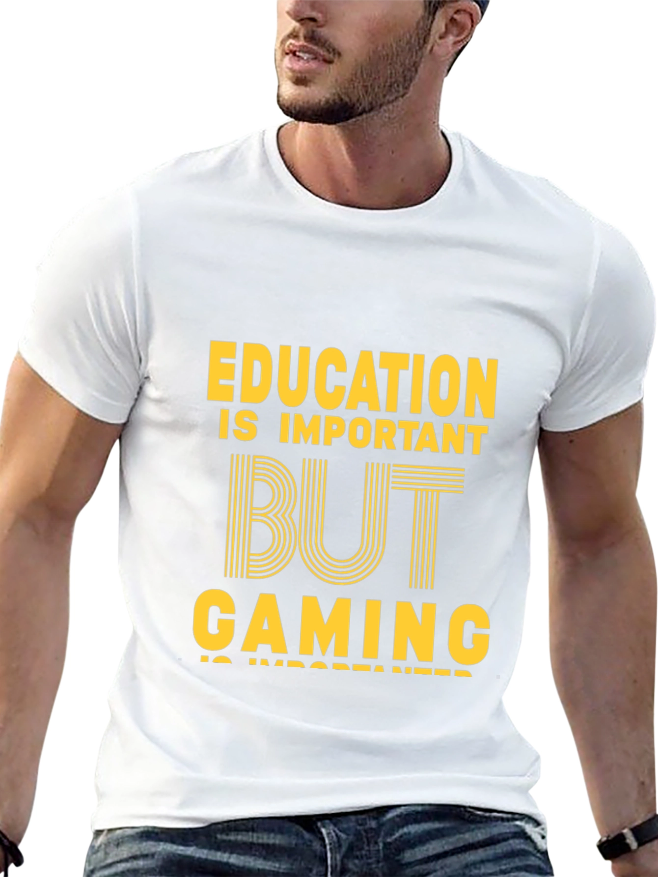 Education But Gaming T-Shirt - Gamer Gift