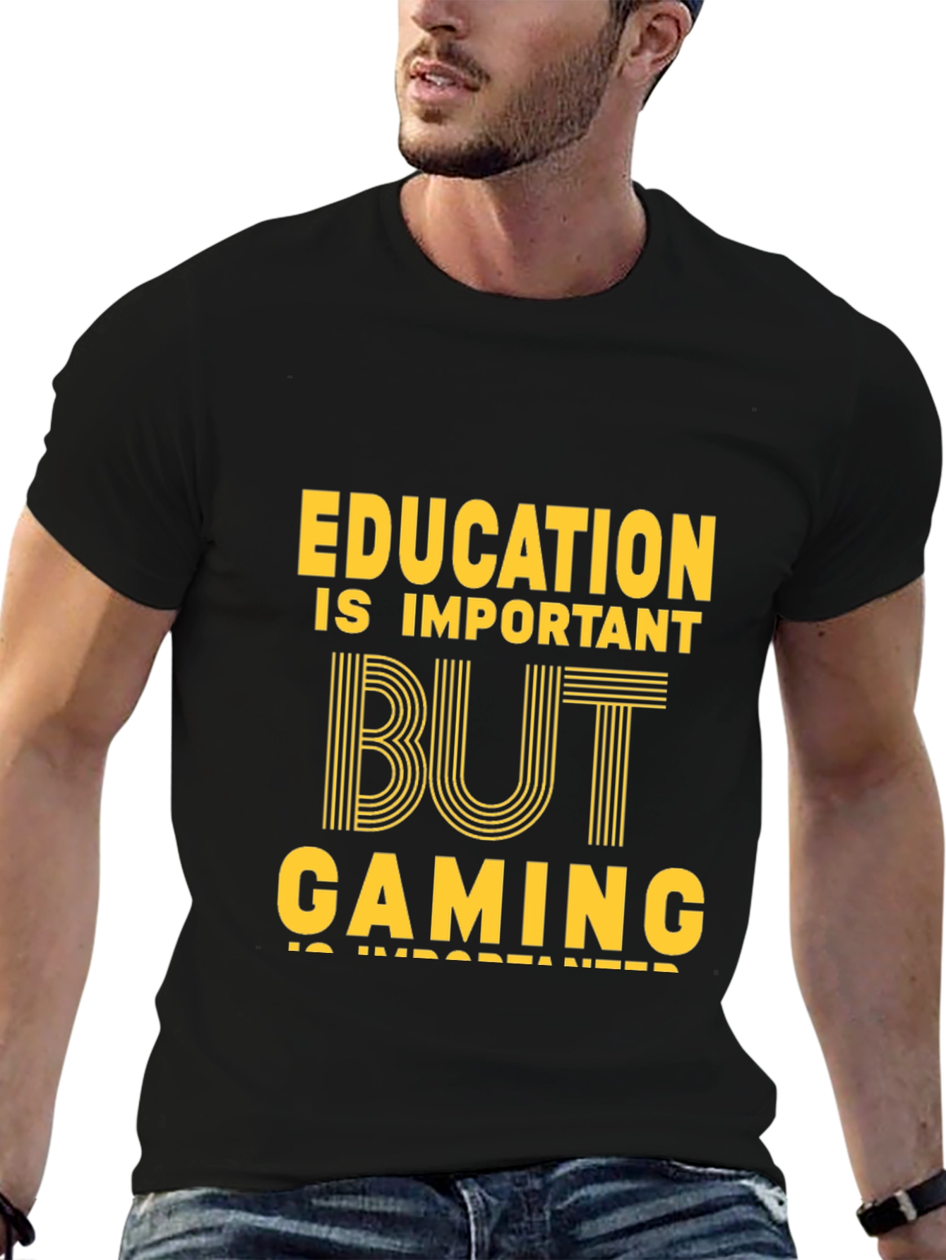 Education But Gaming T-Shirt - Gamer Gift