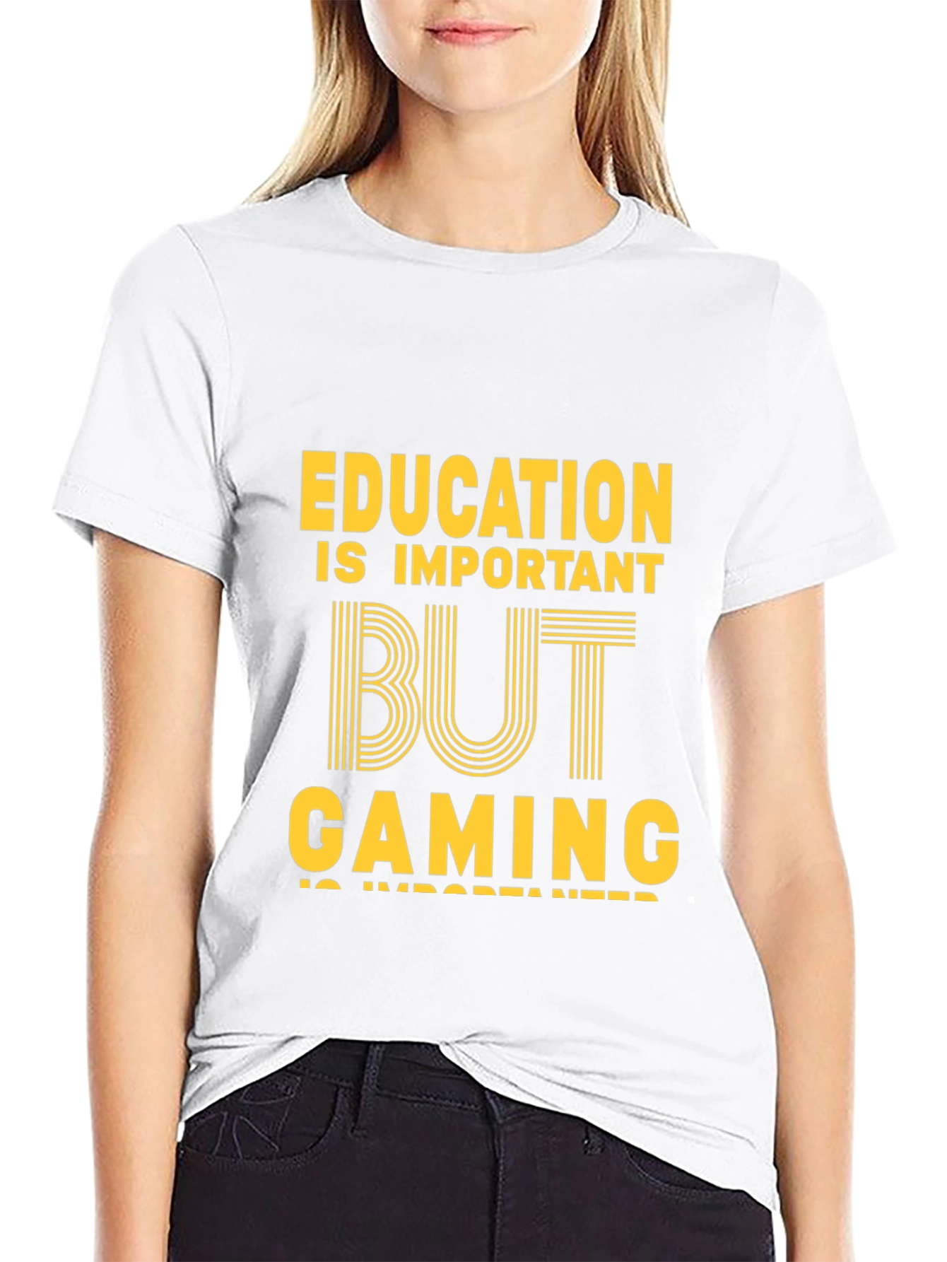 Education But Gaming T-Shirt - Gamer Gift