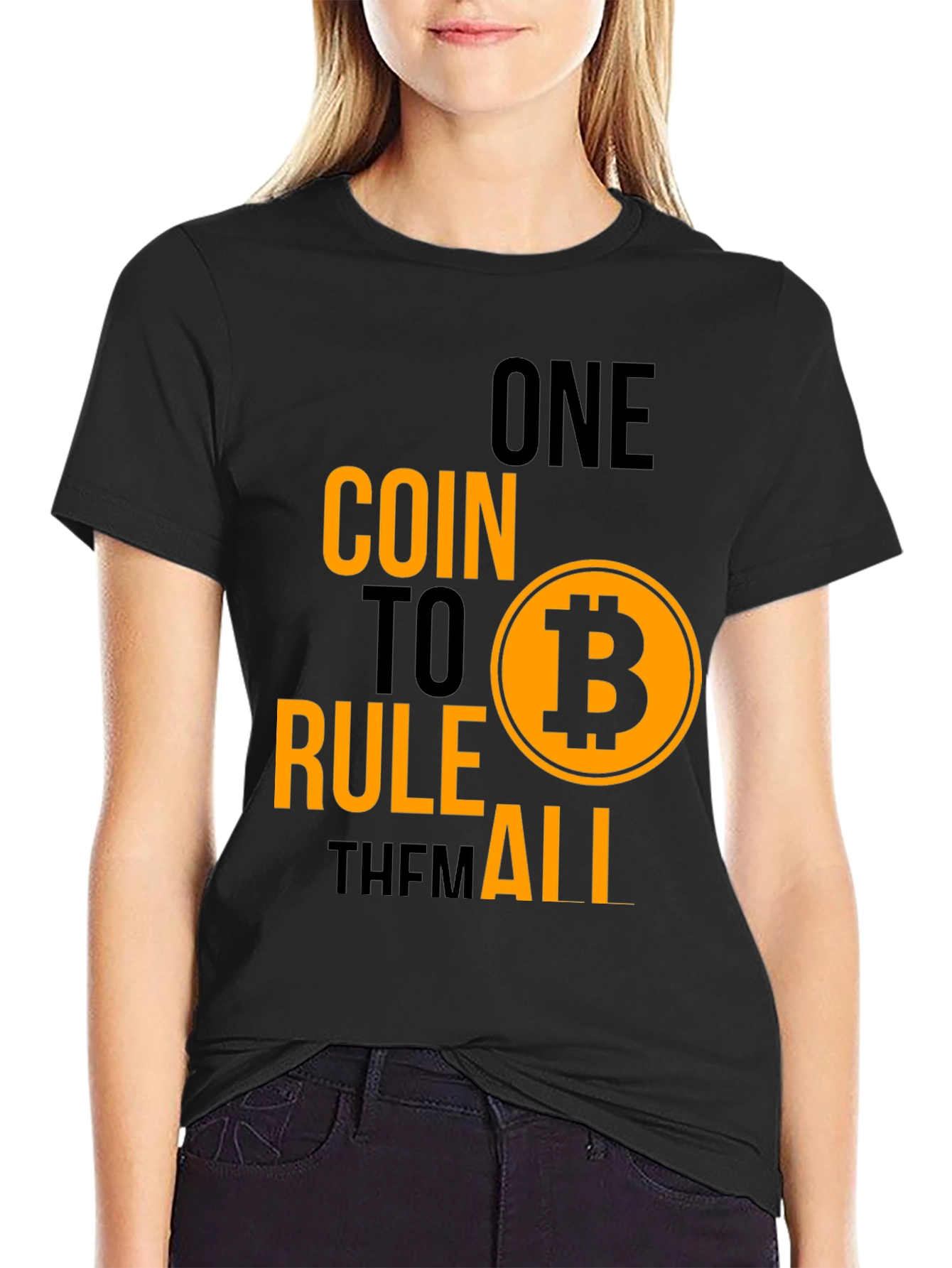 Bitcoin T-Shirt - One Coin to Rule Them All