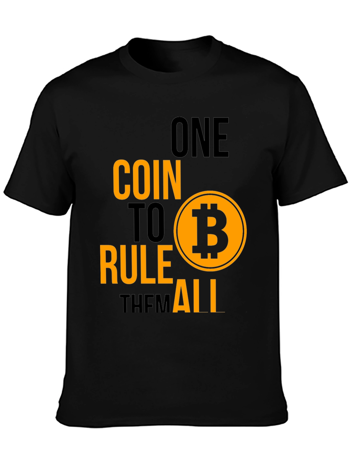 Bitcoin T-Shirt - One Coin to Rule Them All
