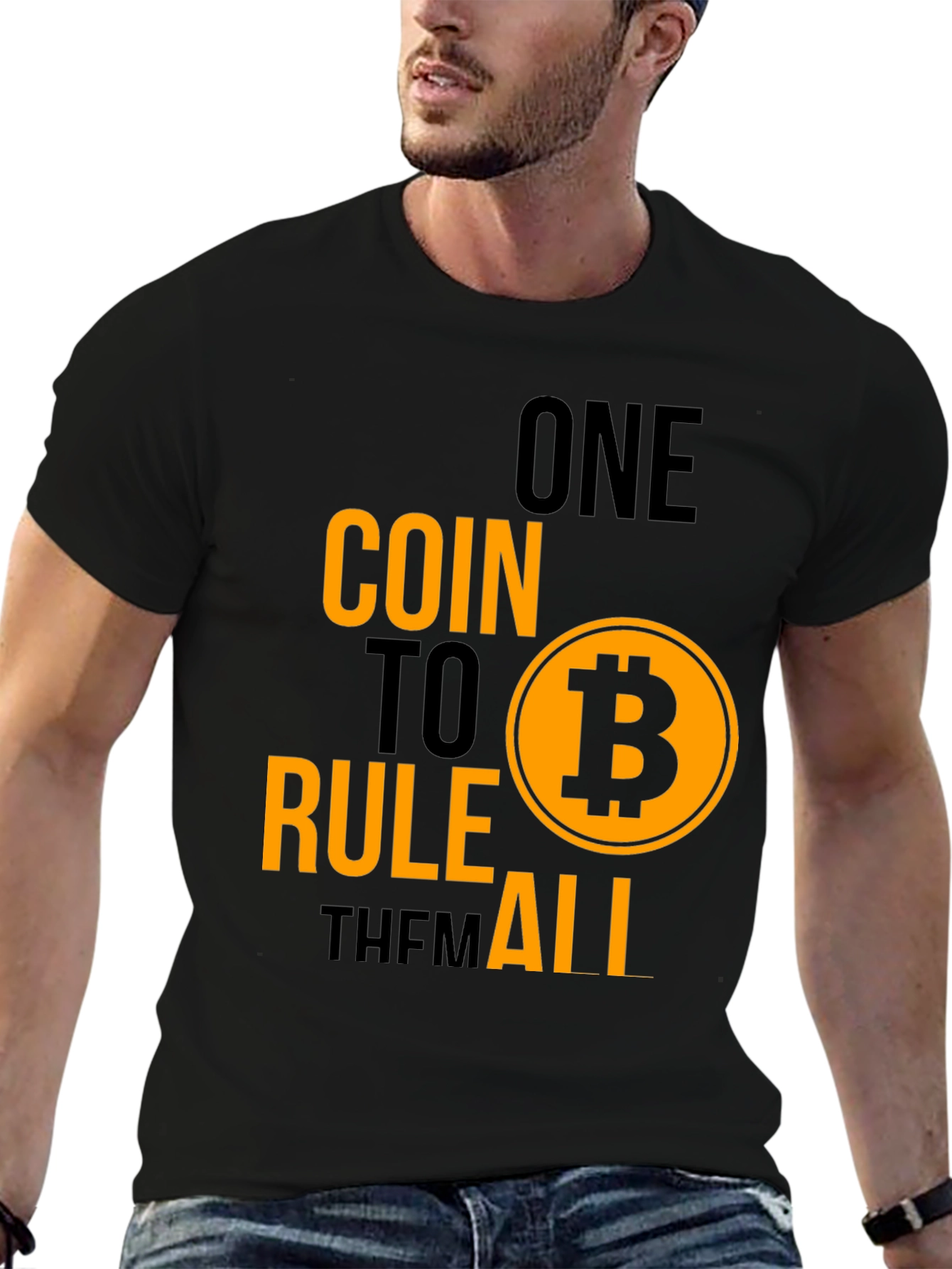 Bitcoin T-Shirt - One Coin to Rule Them All