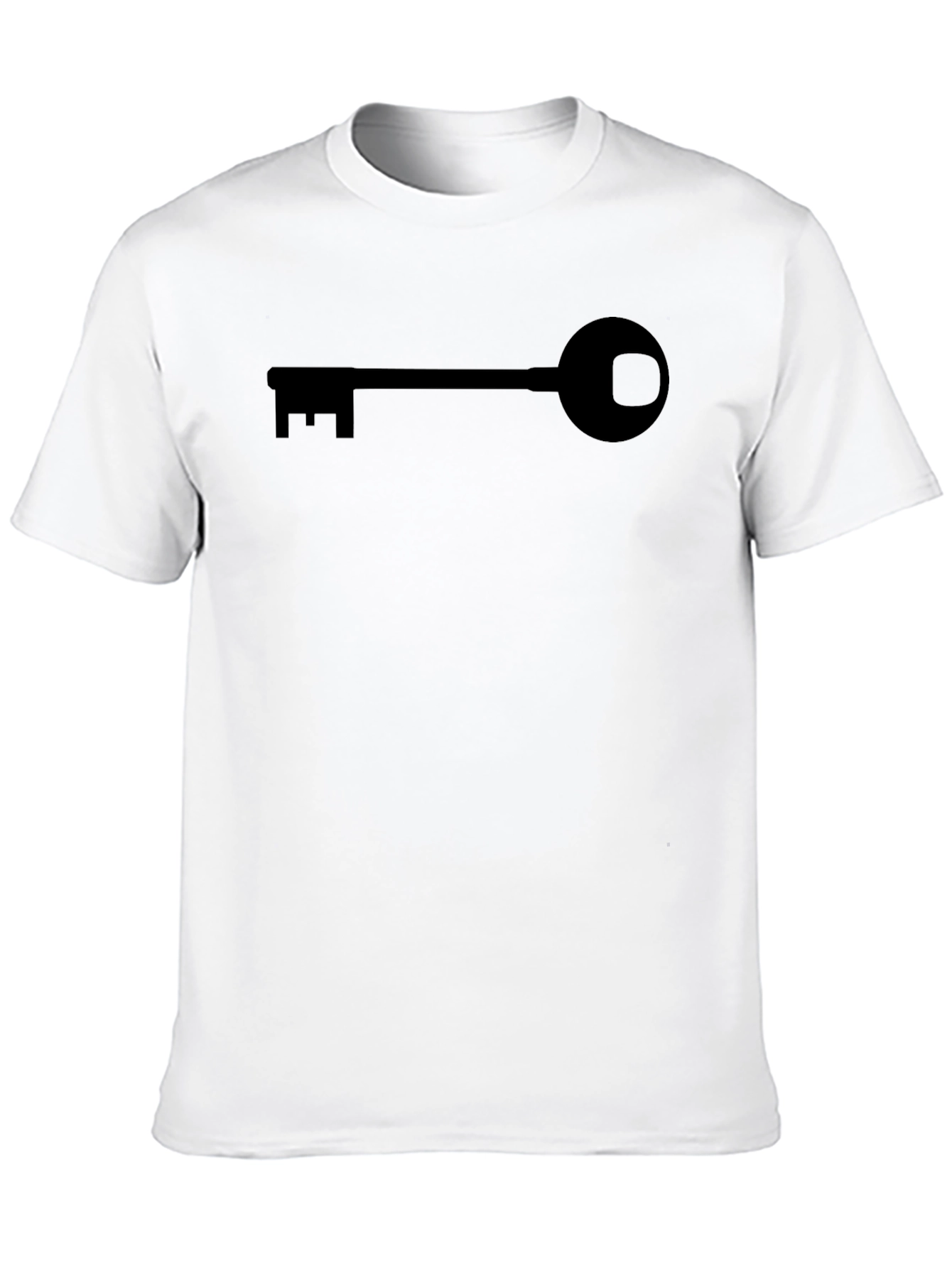 Key Graphic T-Shirt - Modern Minimalist Design