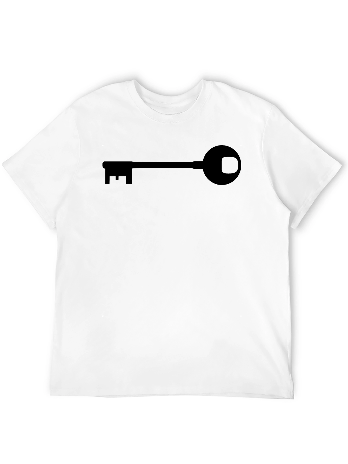 Key Graphic T-Shirt - Modern Minimalist Design