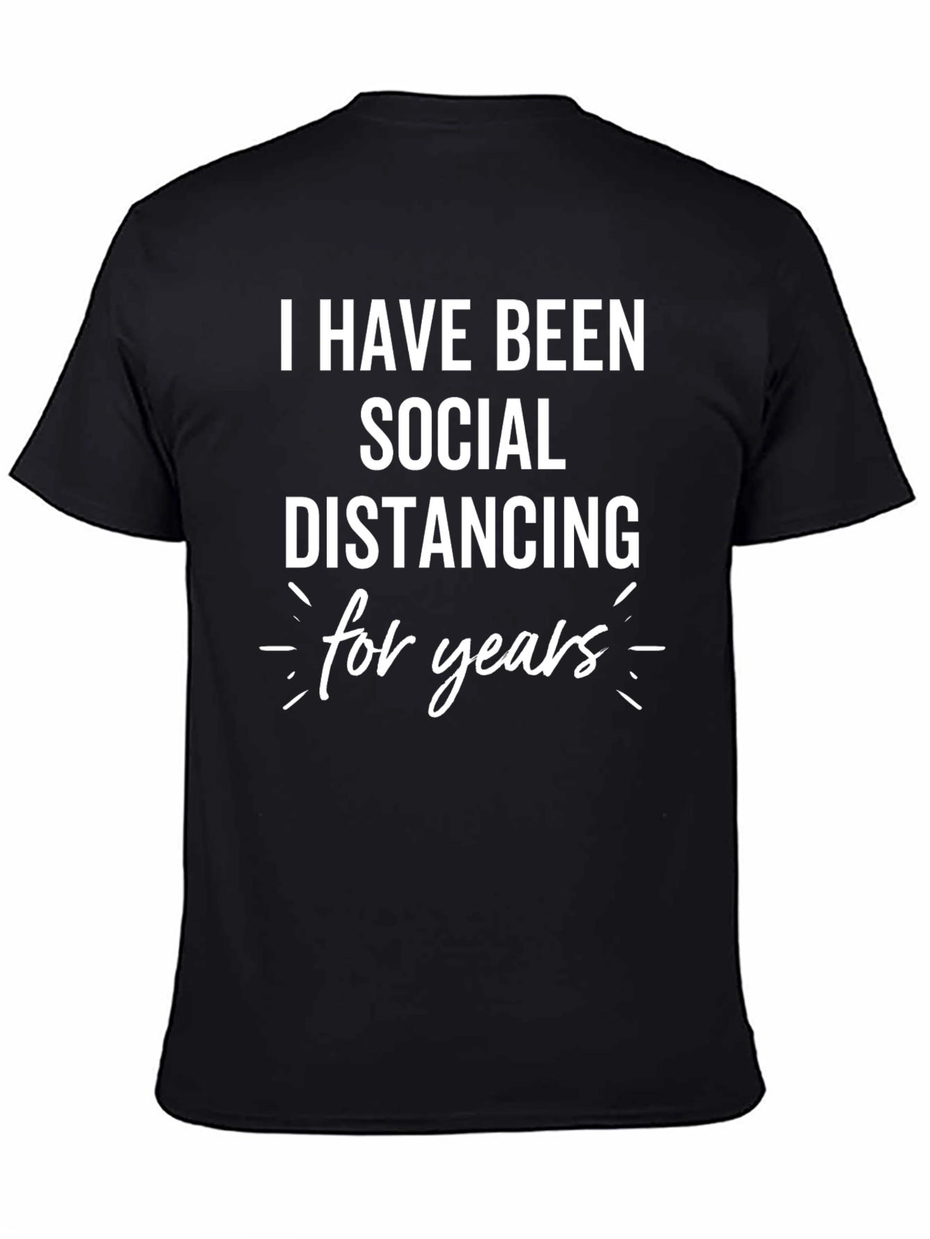 Social Distancing Graphic T-Shirt