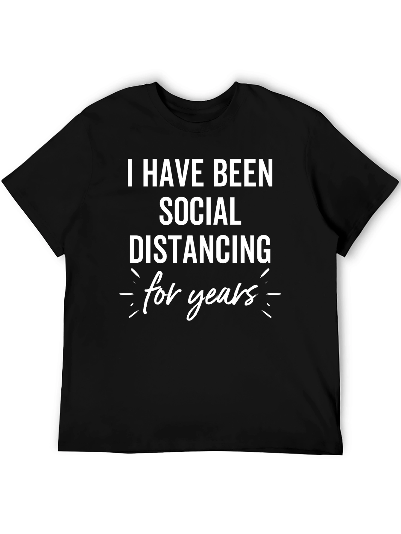 Social Distancing Graphic T-Shirt