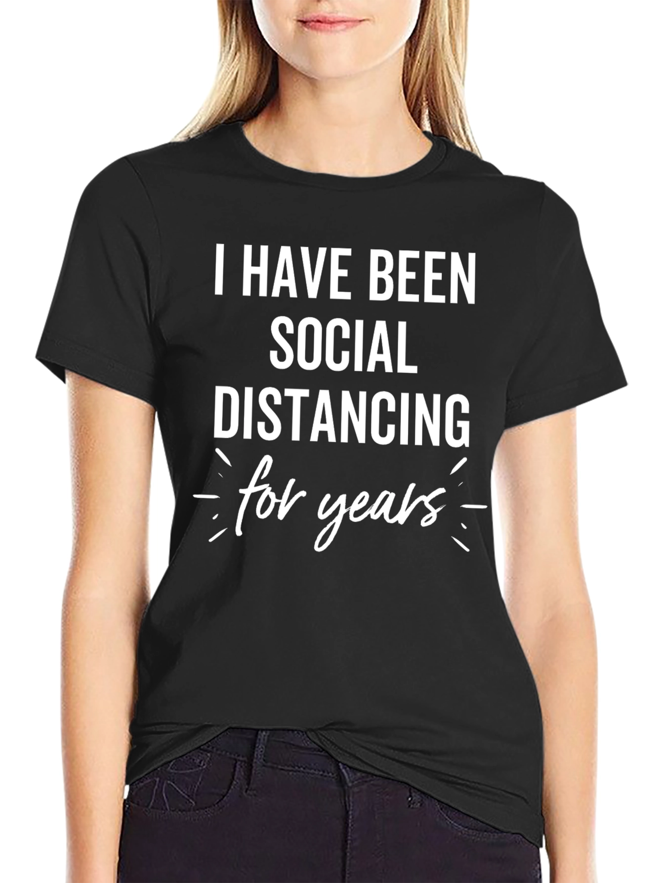 Social Distancing Graphic T-Shirt