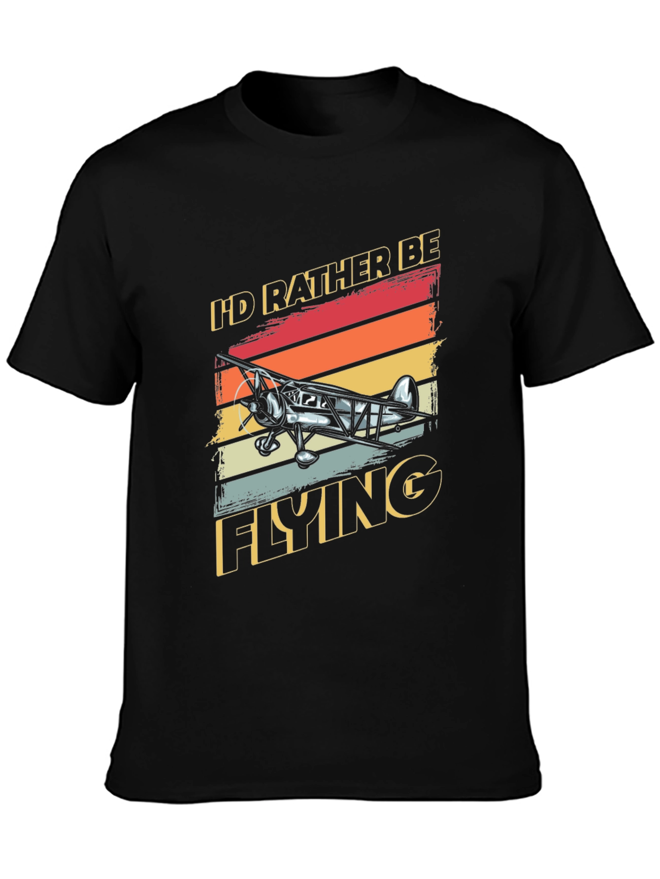 Id Rather Be Flying - Pilot T-Shirt