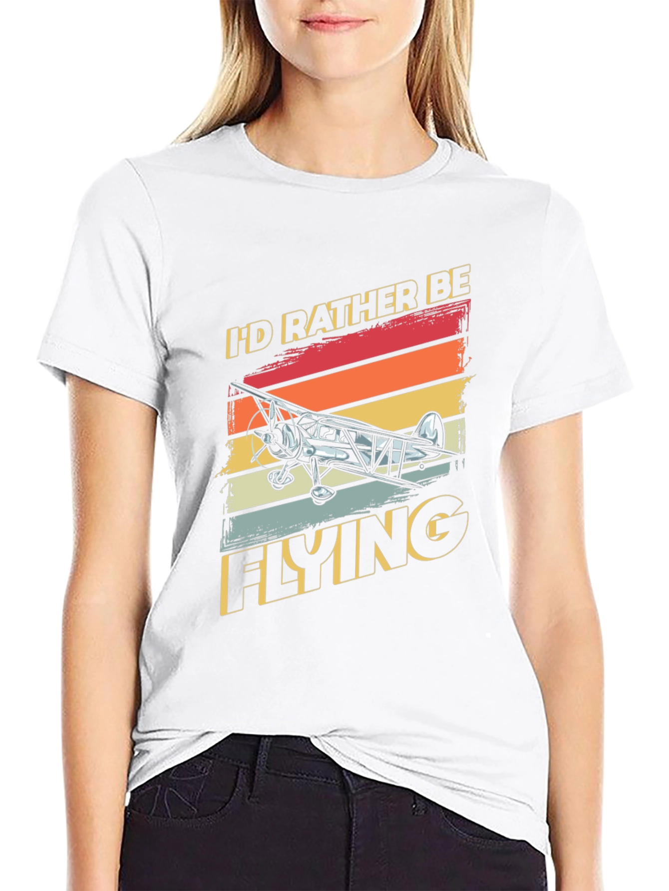 Id Rather Be Flying - Pilot T-Shirt